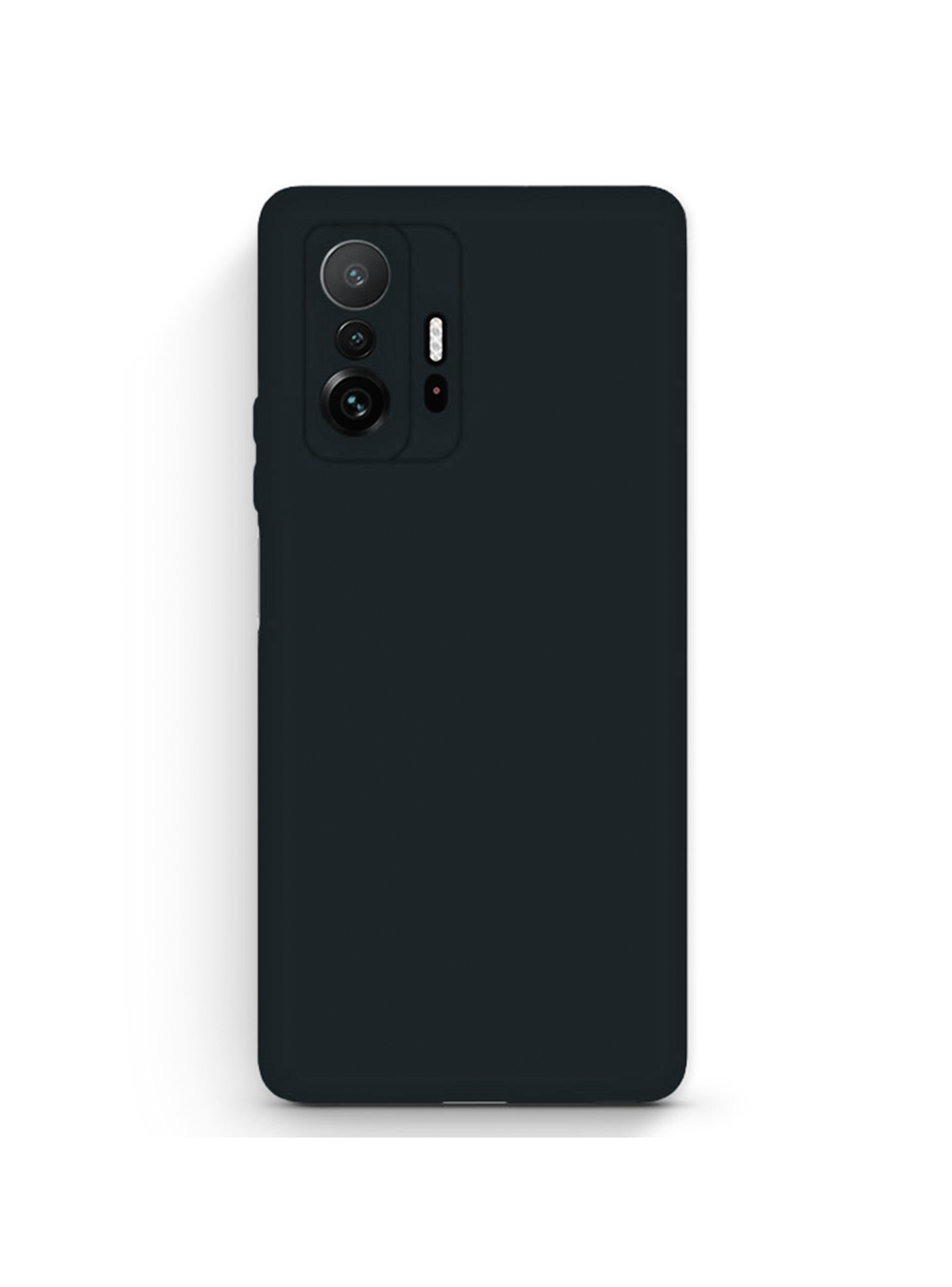 Carcasa Para Xiaomi Mi 11T Pro Goma Negro-0