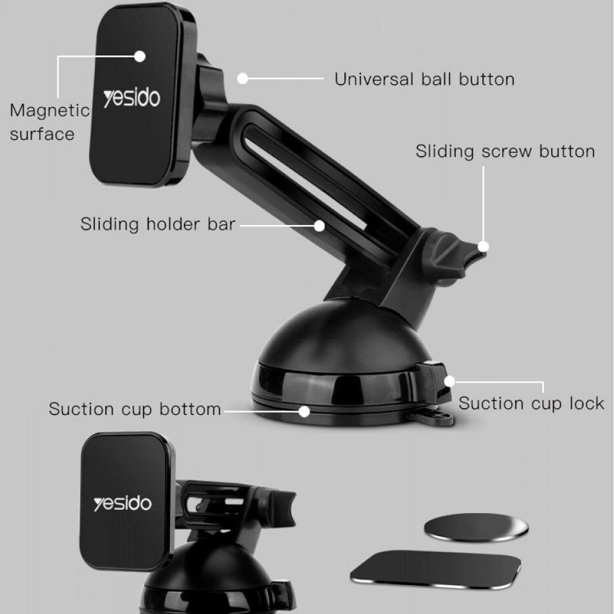 Soporte De Celular Para Auto Yesido Magnet Holder C39-1
