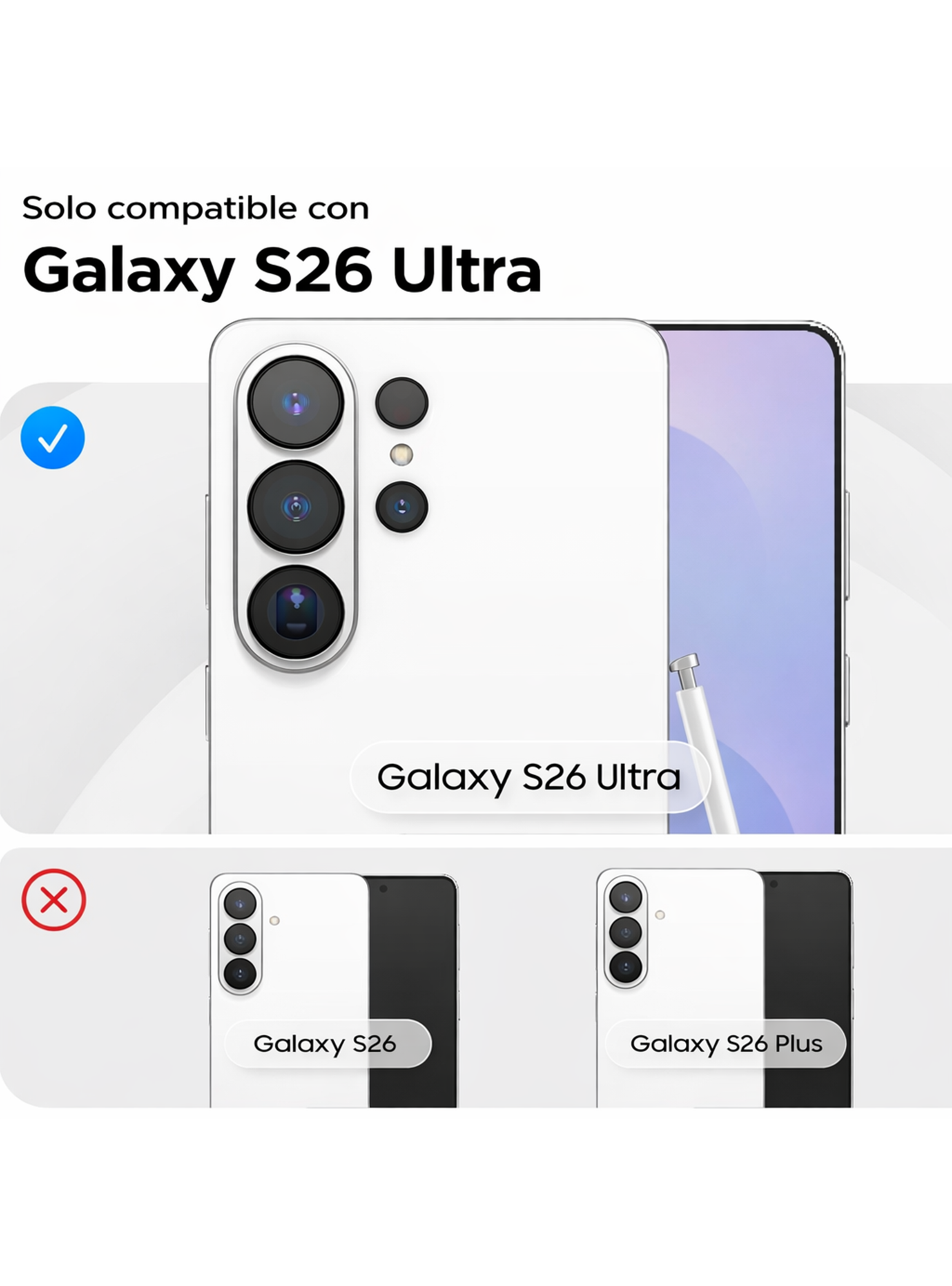 Carcasa Agenda Flip Cover Para Samsung S26 Ultra Negro-2