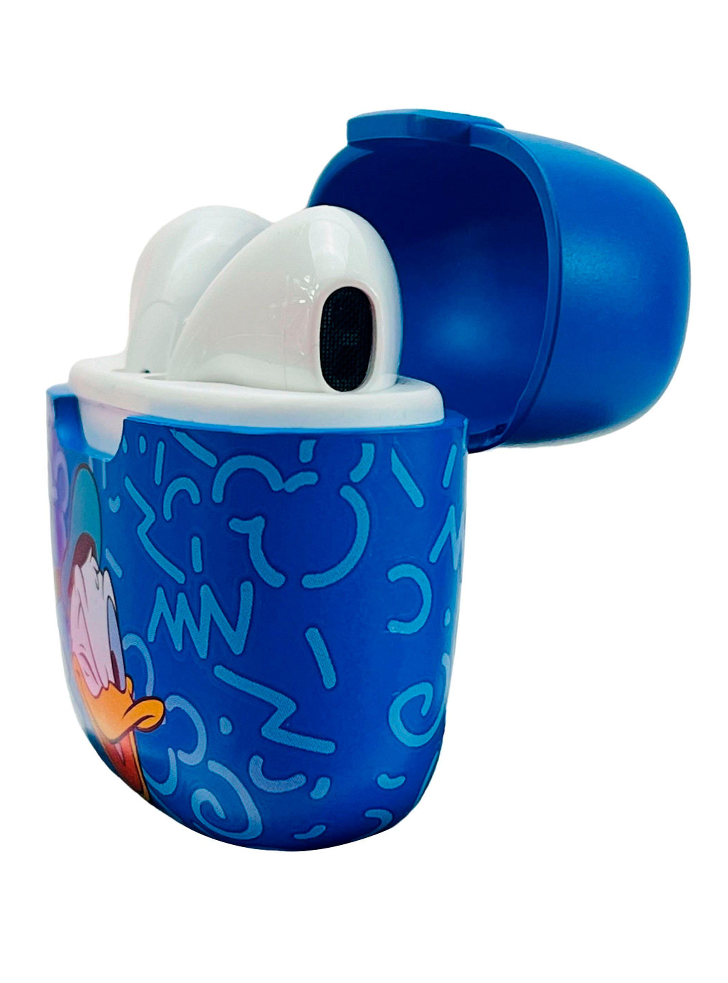 Audifonos Inalámbricos Bluetooth Diseño Disney Donald Azul-2