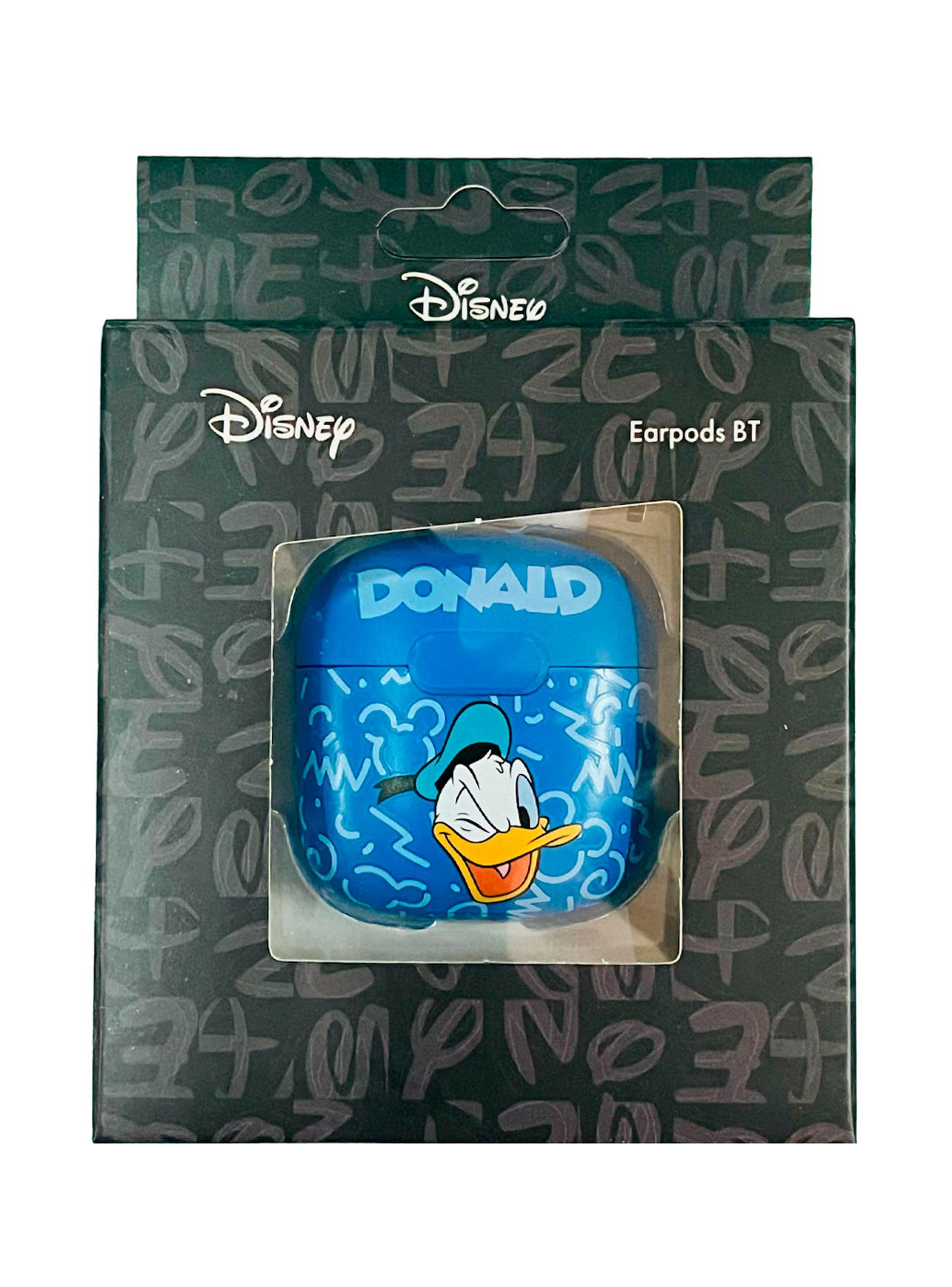 Audifonos Inalámbricos Bluetooth Diseño Disney Donald Azul-3