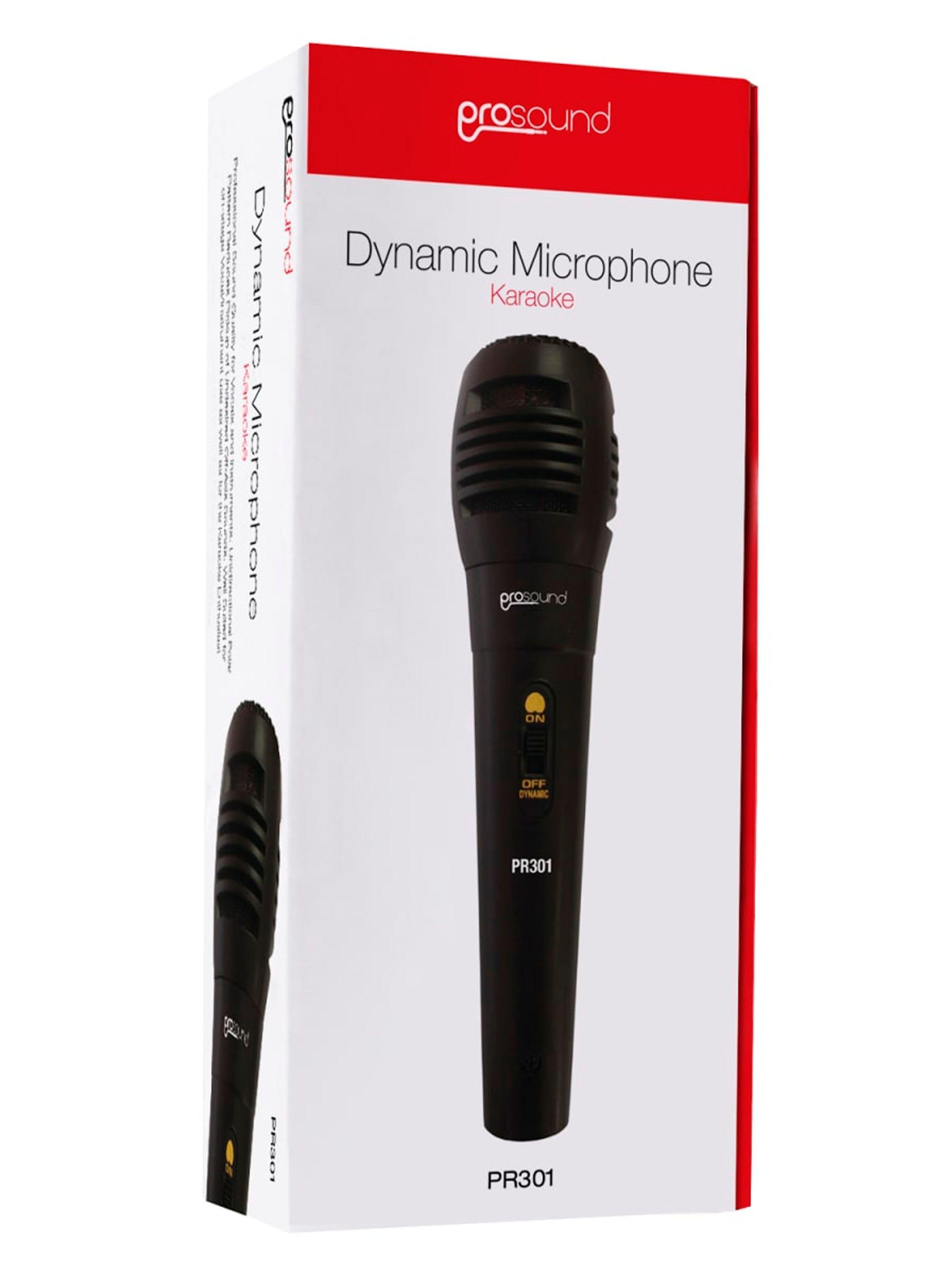 Microfono Con Cable Para Karaoke, Charlas  Pr301-3
