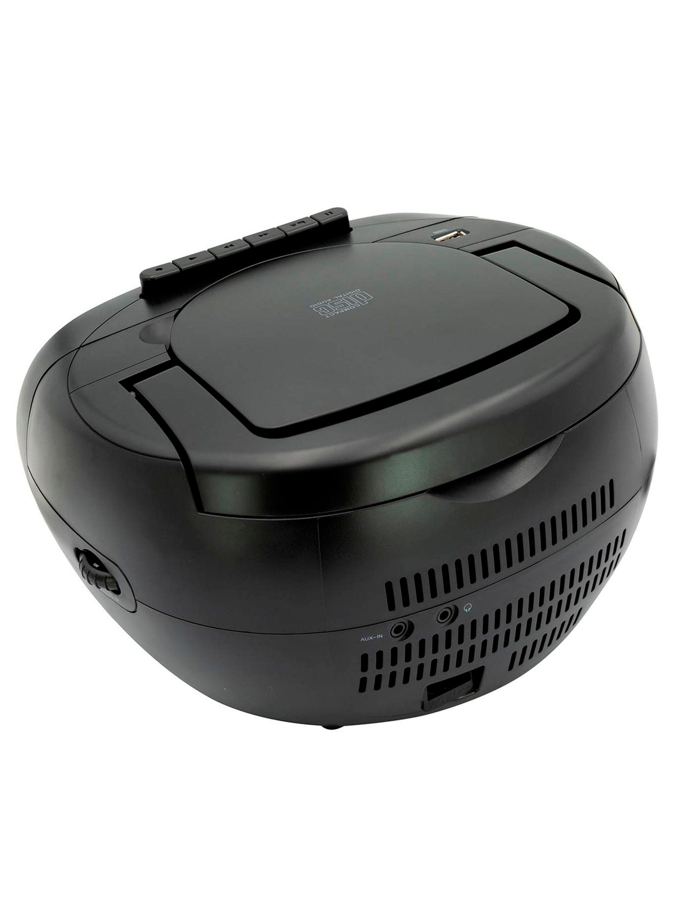 Radio Reproductor Portatil Boombox Cassette Bluetooth CD MP3-3