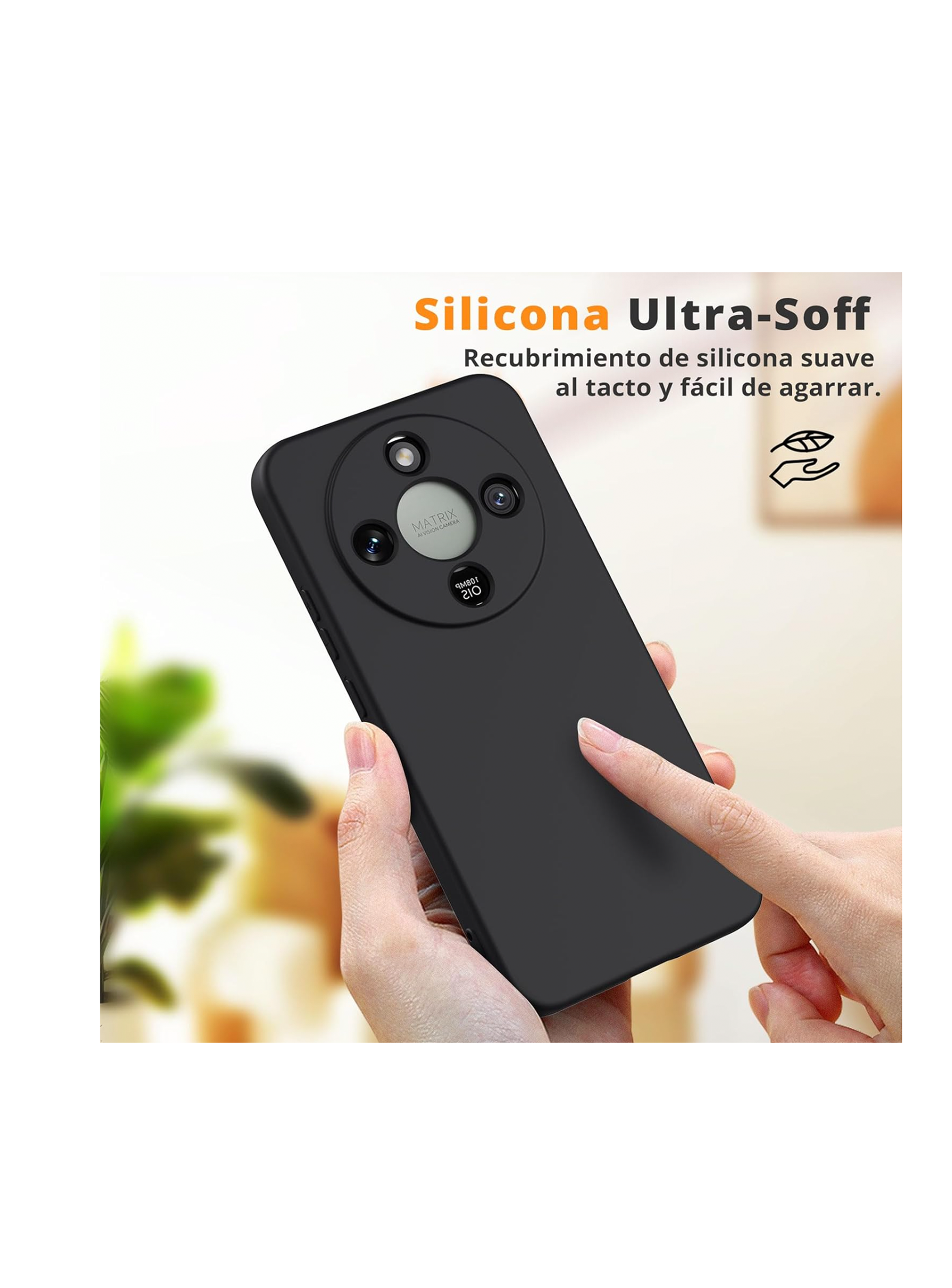 Carcasa Para Honor Magic 8 lite Goma Colores-3