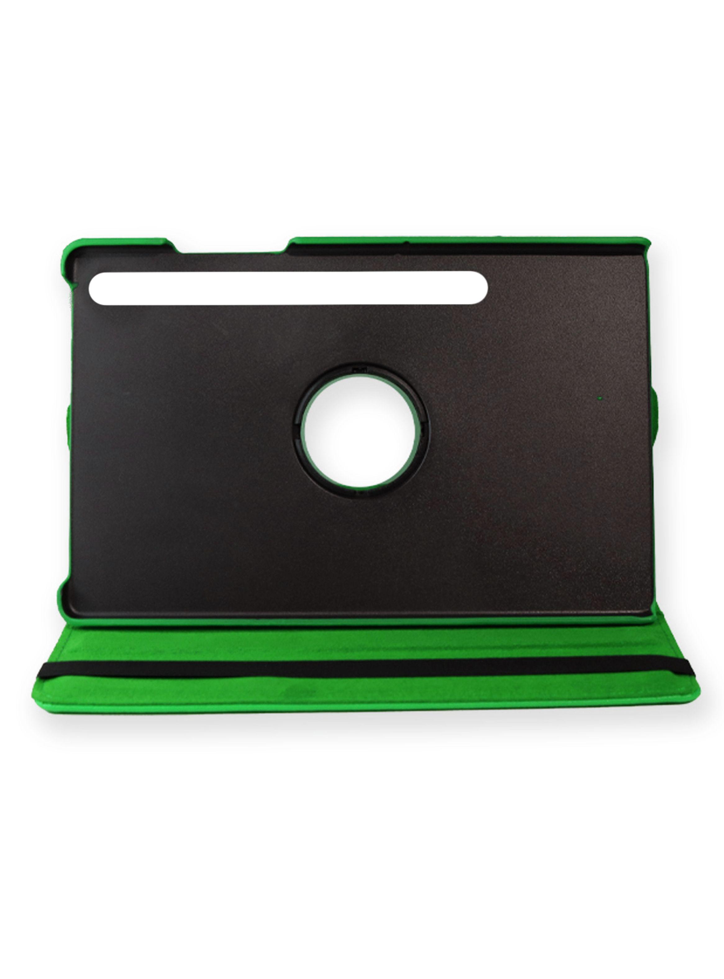 Funda + Lamina Para Tablet Samsung S7 FE / S7 PLUS Verde-3