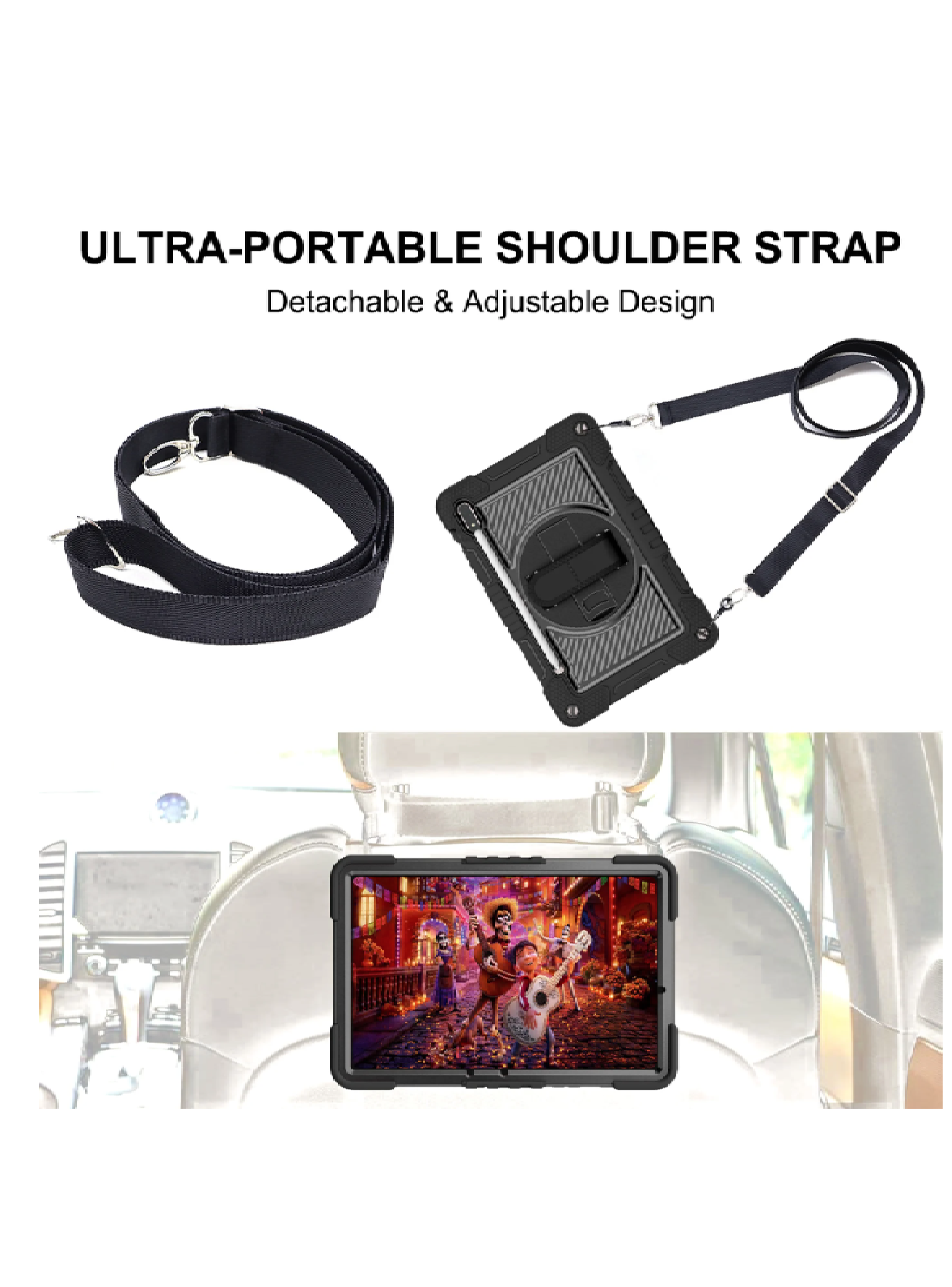 Funda Armadura 360 Lamina Clear Para Samsung Tab S10 lite-2