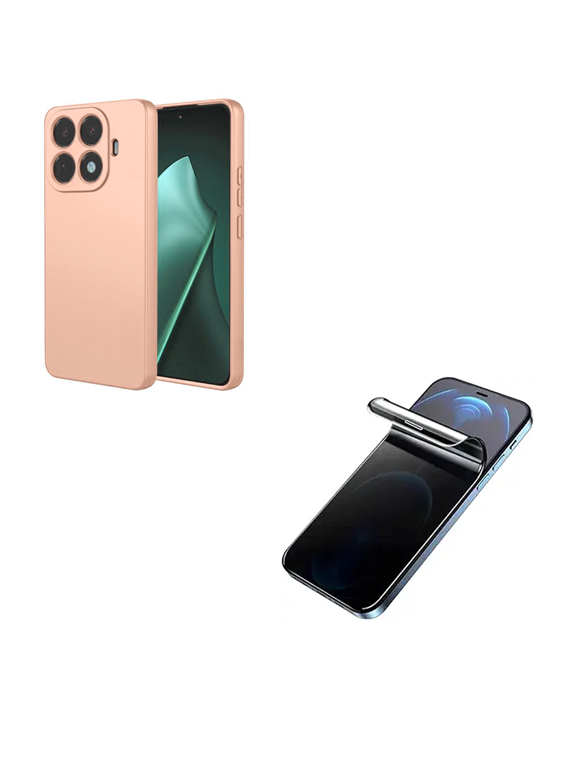 Carcasa Mica Antiespia Para Xiaomi 15T Pro Goma Color-0