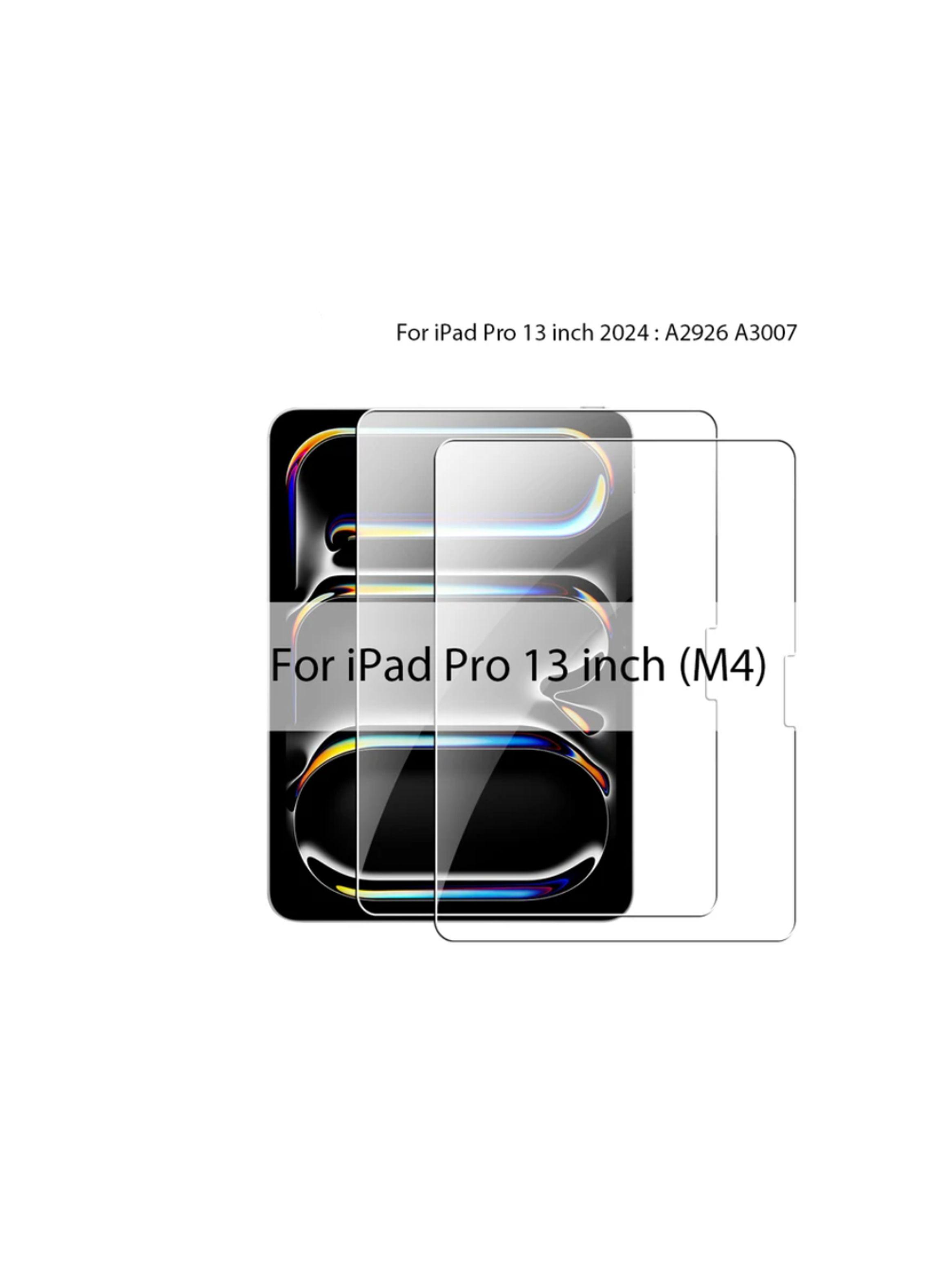 Lamina de Vidrio Templado HD Para iPad Pro 13 M4 2024-2