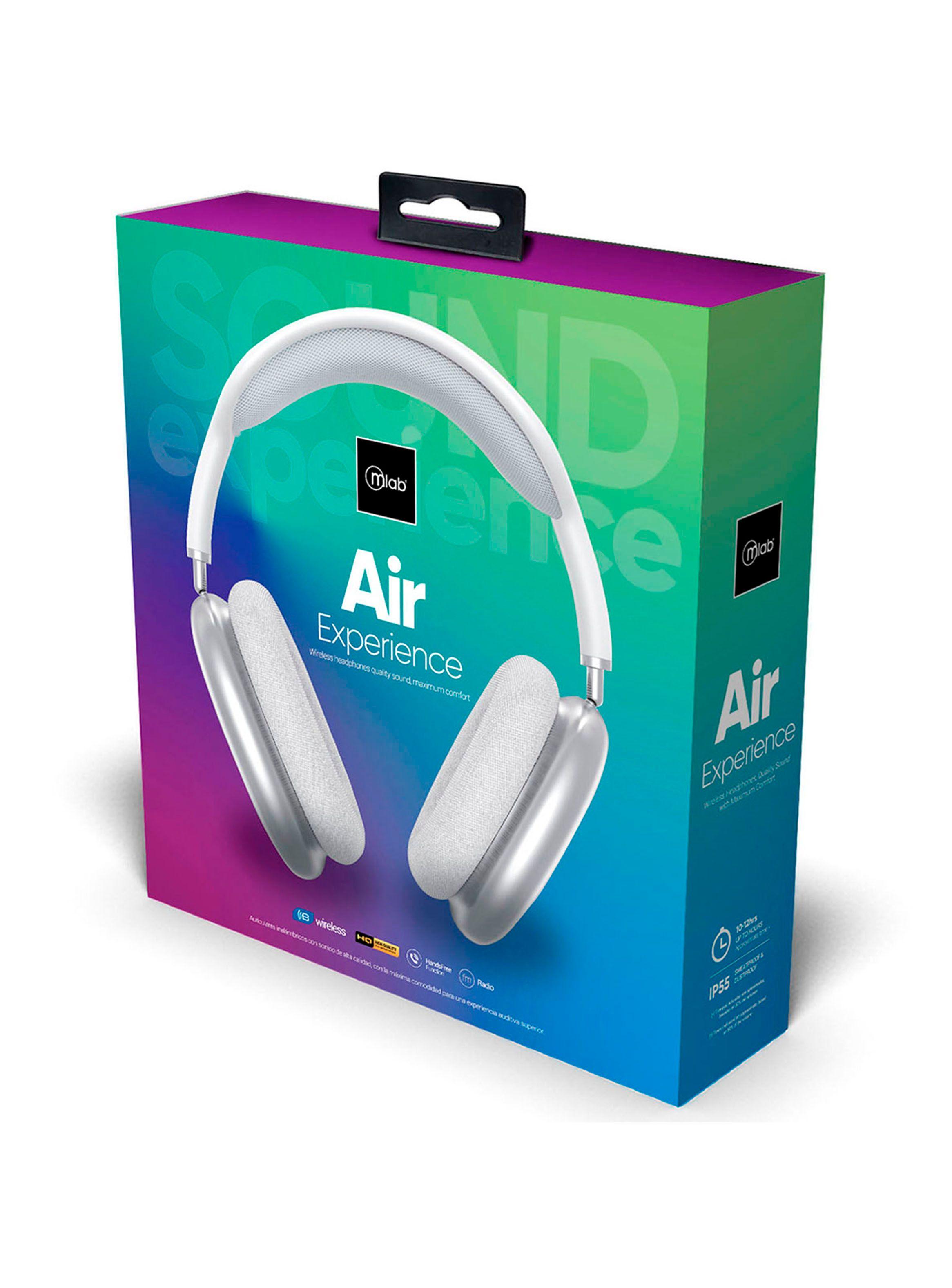 Audífonos Inalámbricos Bluetooth Air experience Silver-3