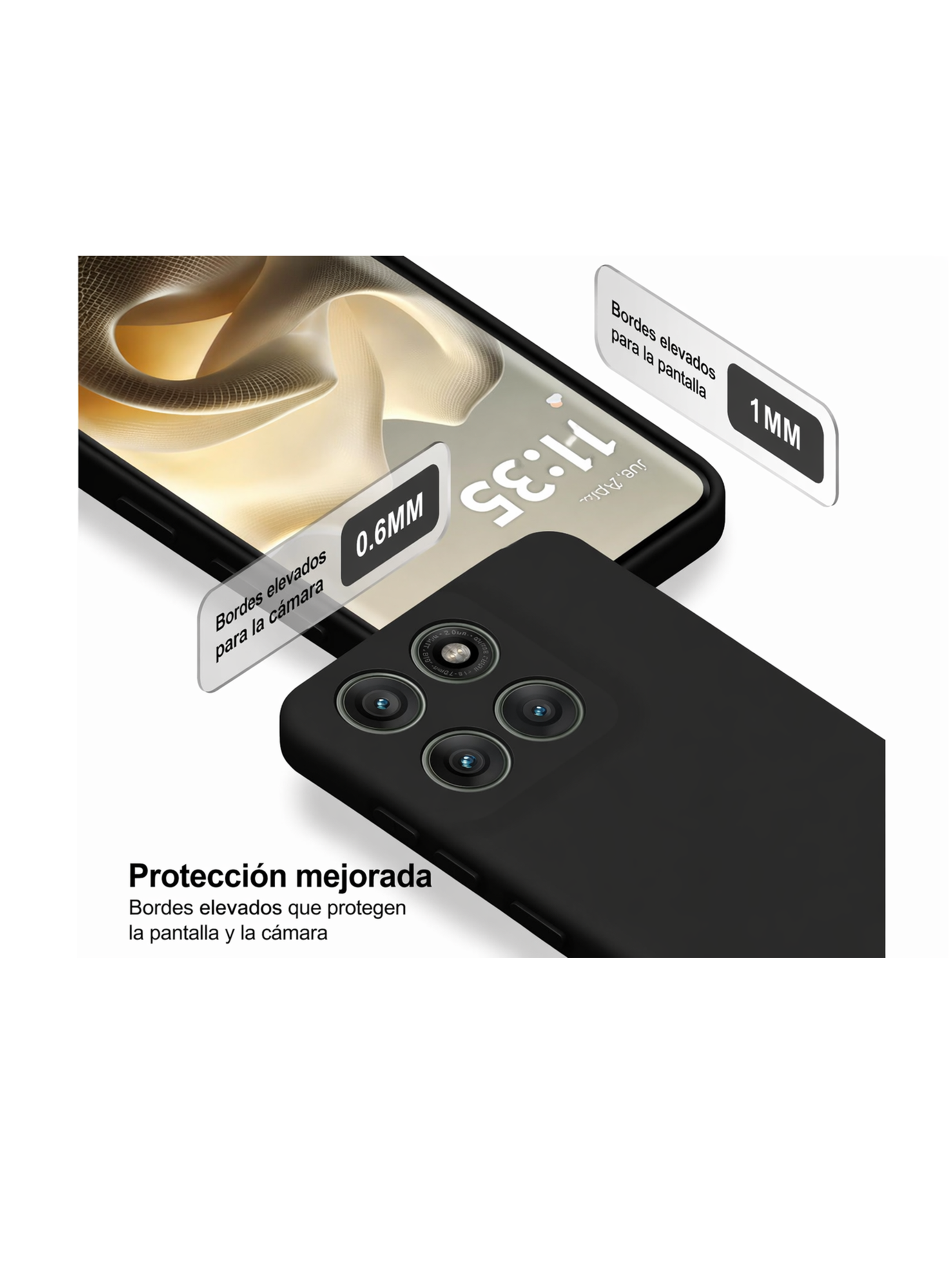 Carcasa Para Motorola  Edge 60 5G Colores-5