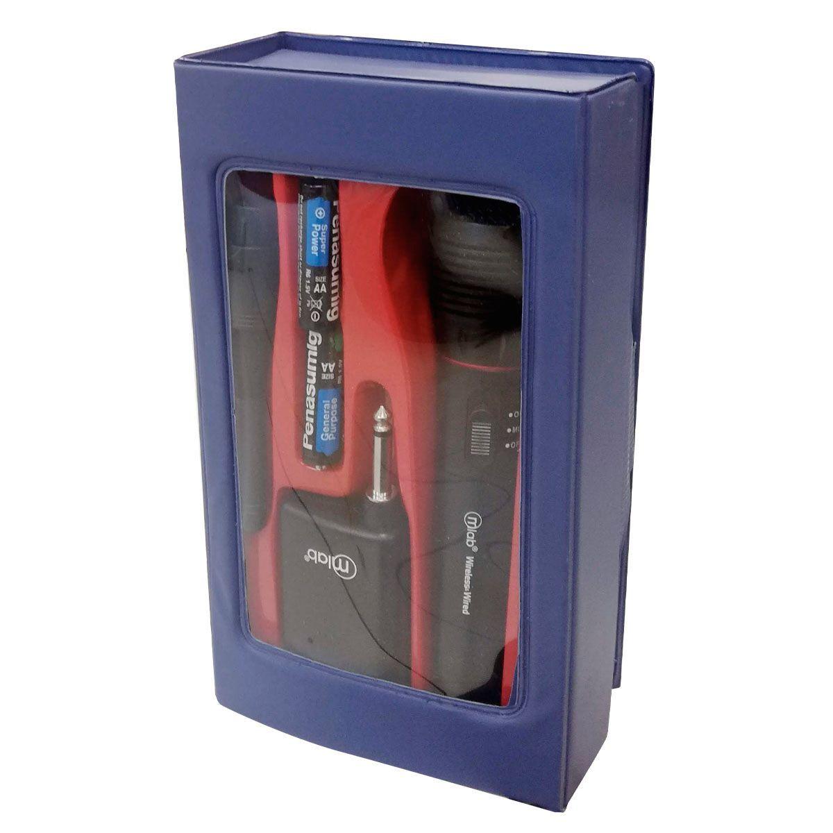 Micrófono Dual Inalámbrico Alámbrico 8773 Microlab SM73 -7