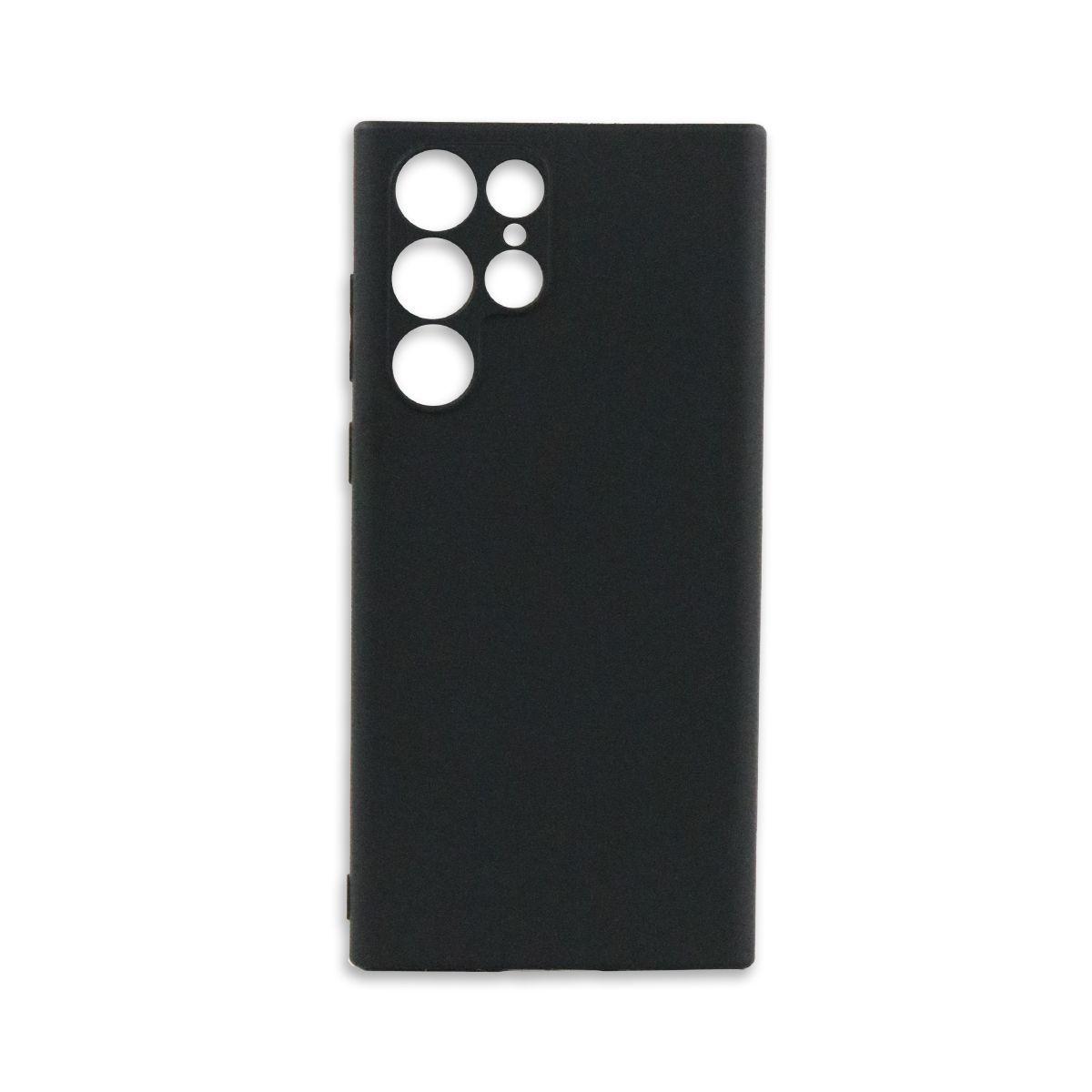 Carcasa Para Samsung S22 Ultra Goma Negro-0