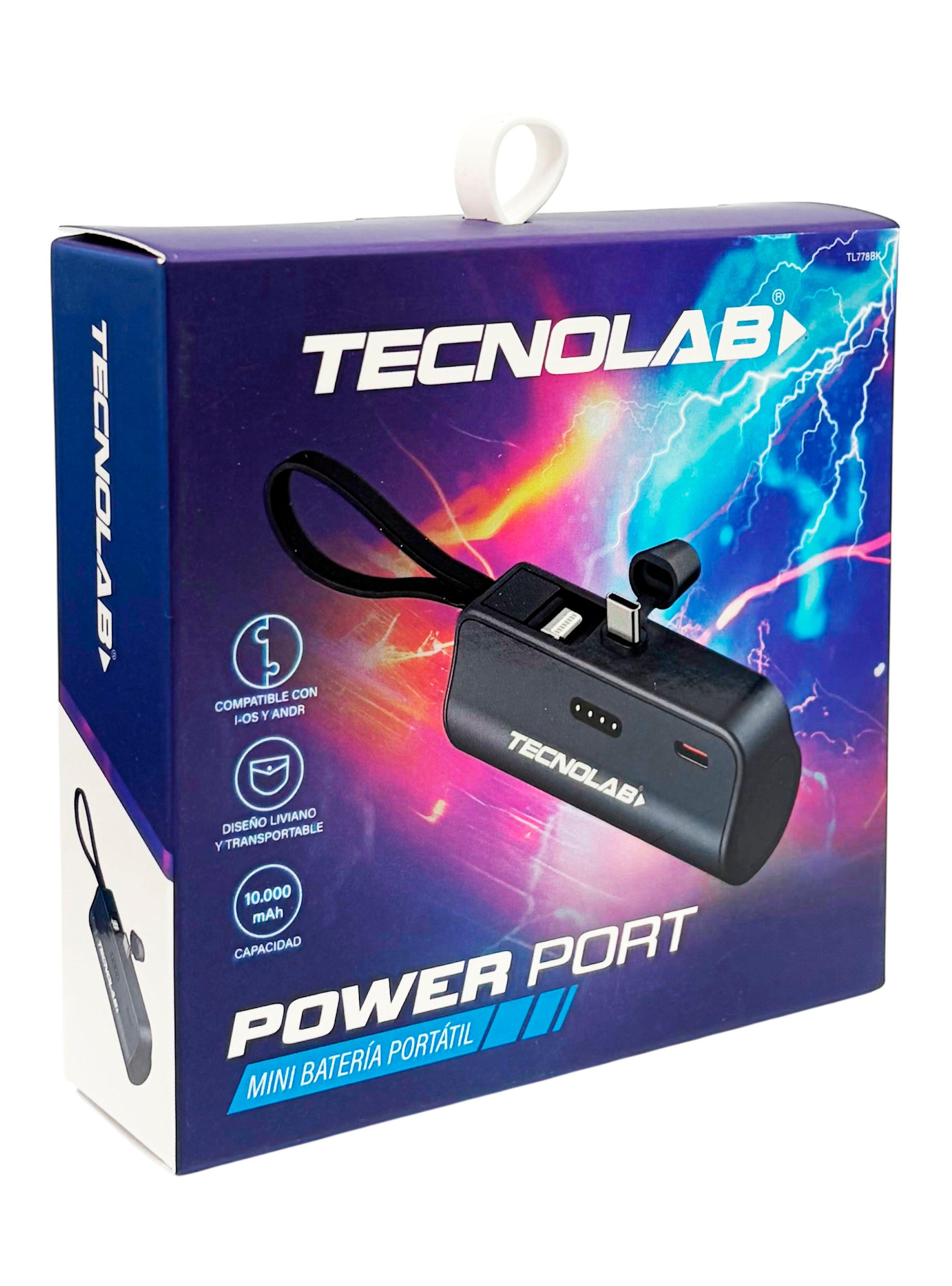 Bateria Externa Power Bank Carga Rapida 5000mah TL778N Negro-3