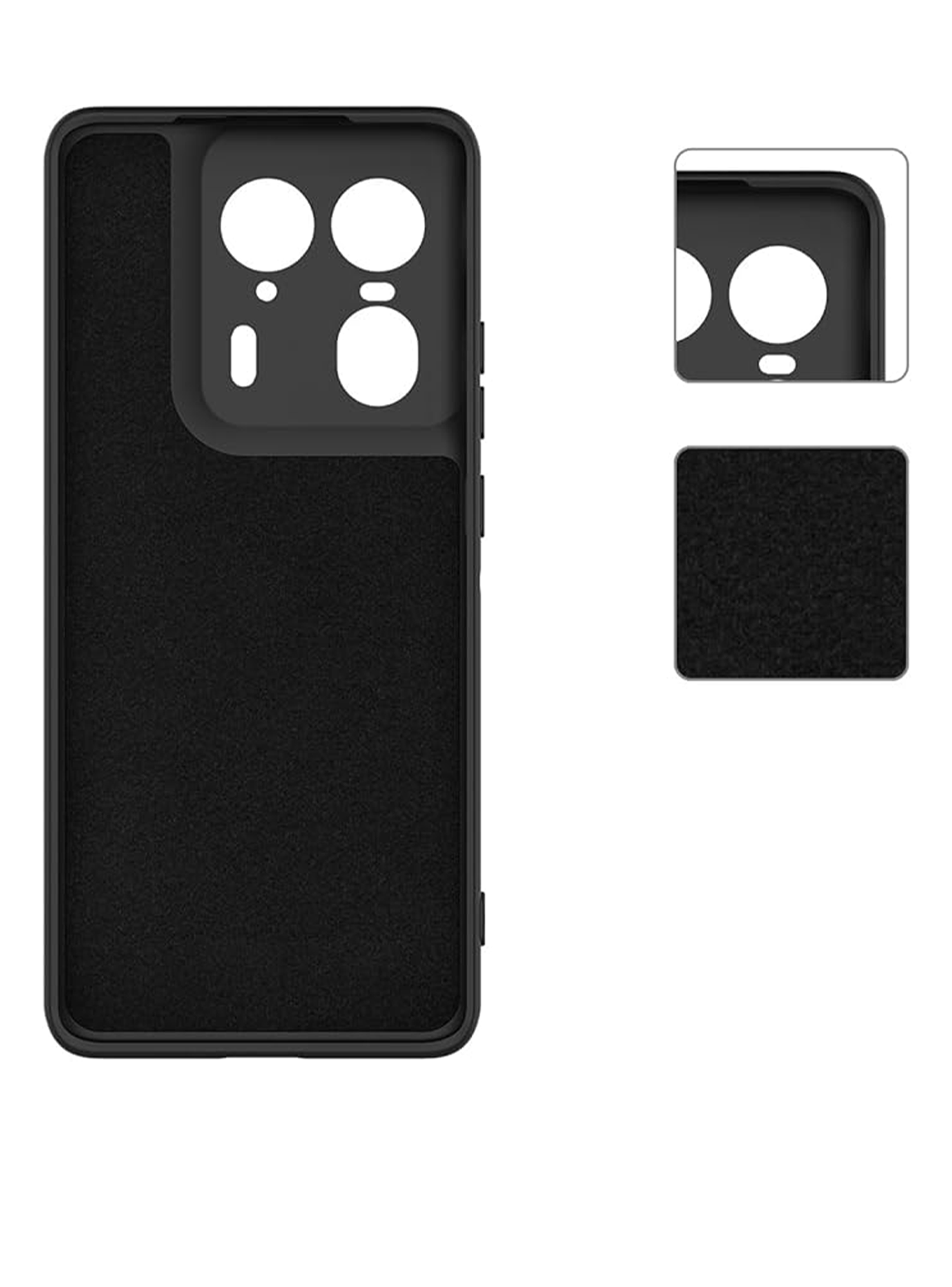 Carcasa Funda Para Motorola Edge 50 Ultra Goma Morado-2