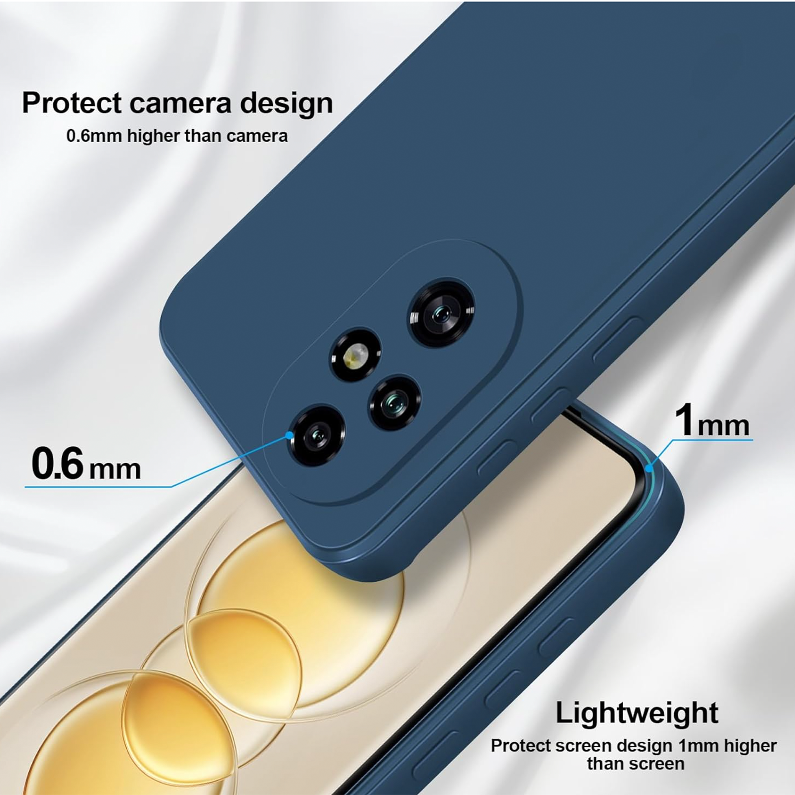 Carcasa Funda Para Honor 200 Goma Colores-3