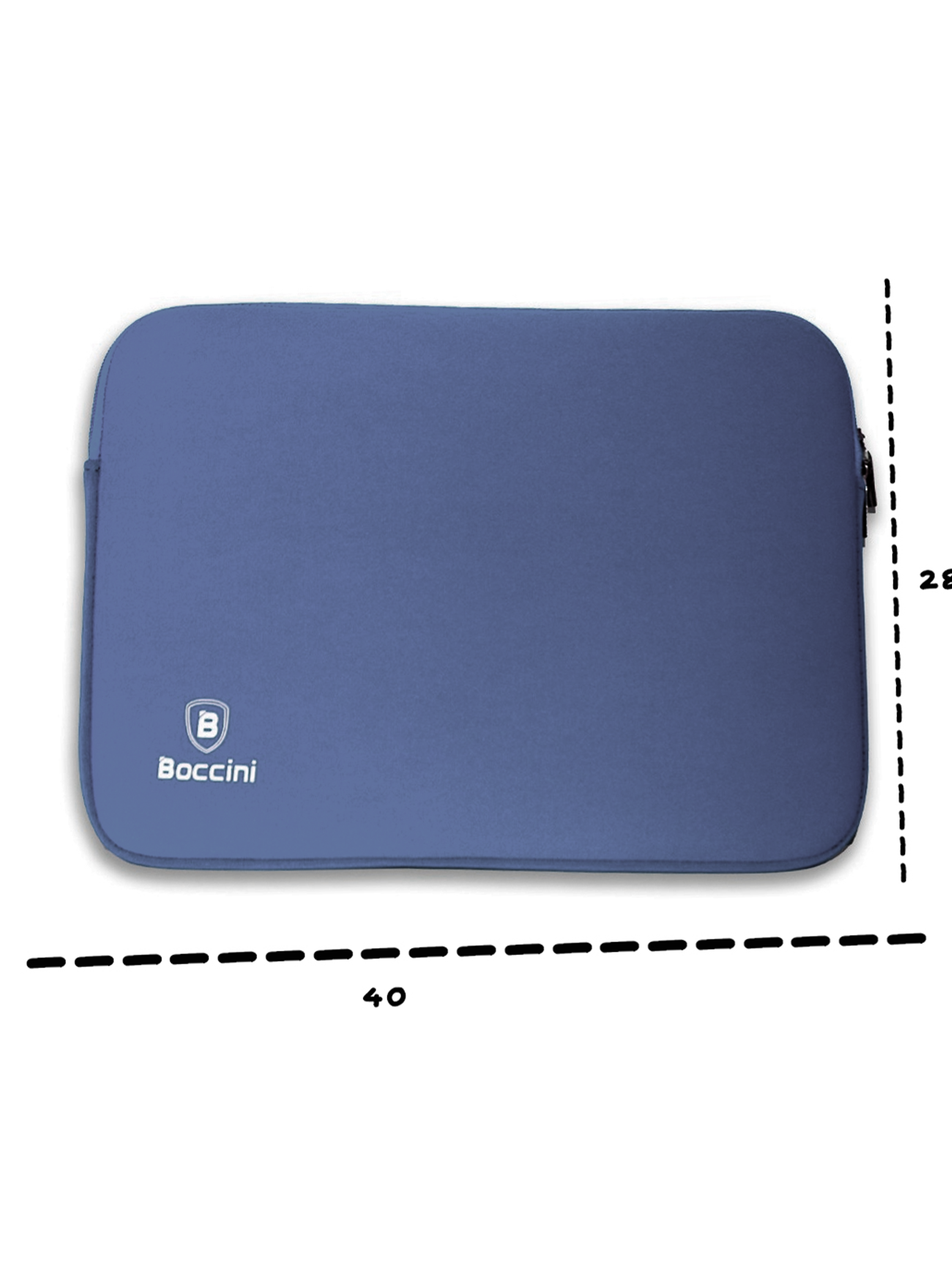 Funda Notebook 15 Pulgadas Universal Cierre Azul-3
