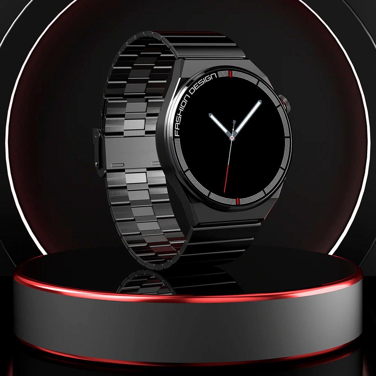 Smartwatch Dr.Wolk H4 Max Whate+ 1.45 Inch Negro-2