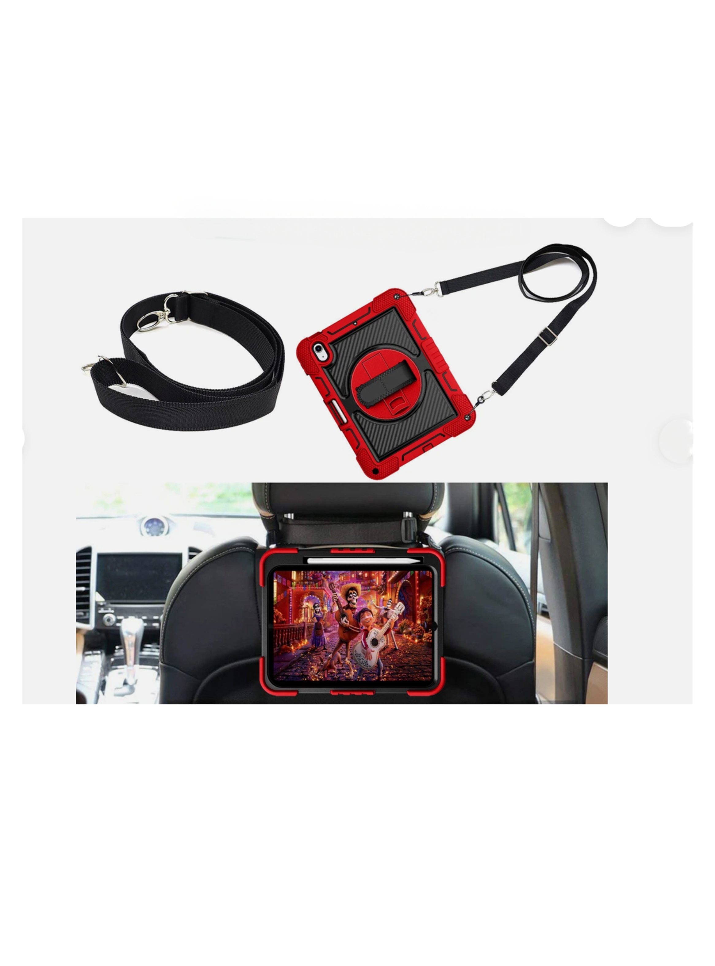 Funda Reforzada Anti Golpe Lamina Vidrio iPad 11th G A16 2025-2
