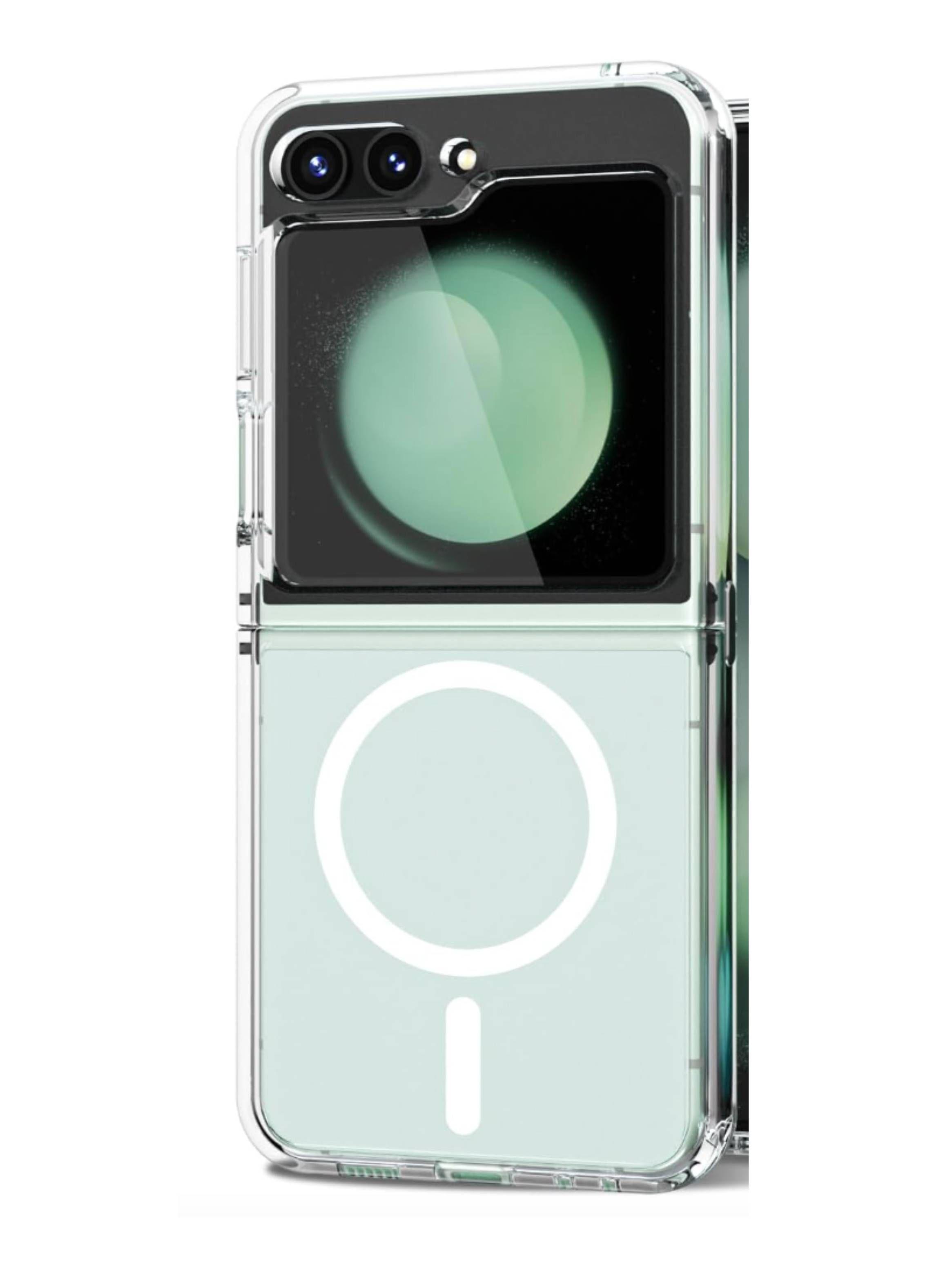 Carcasa Transparente Para Samsung Z Flip 6 Magsafe-3