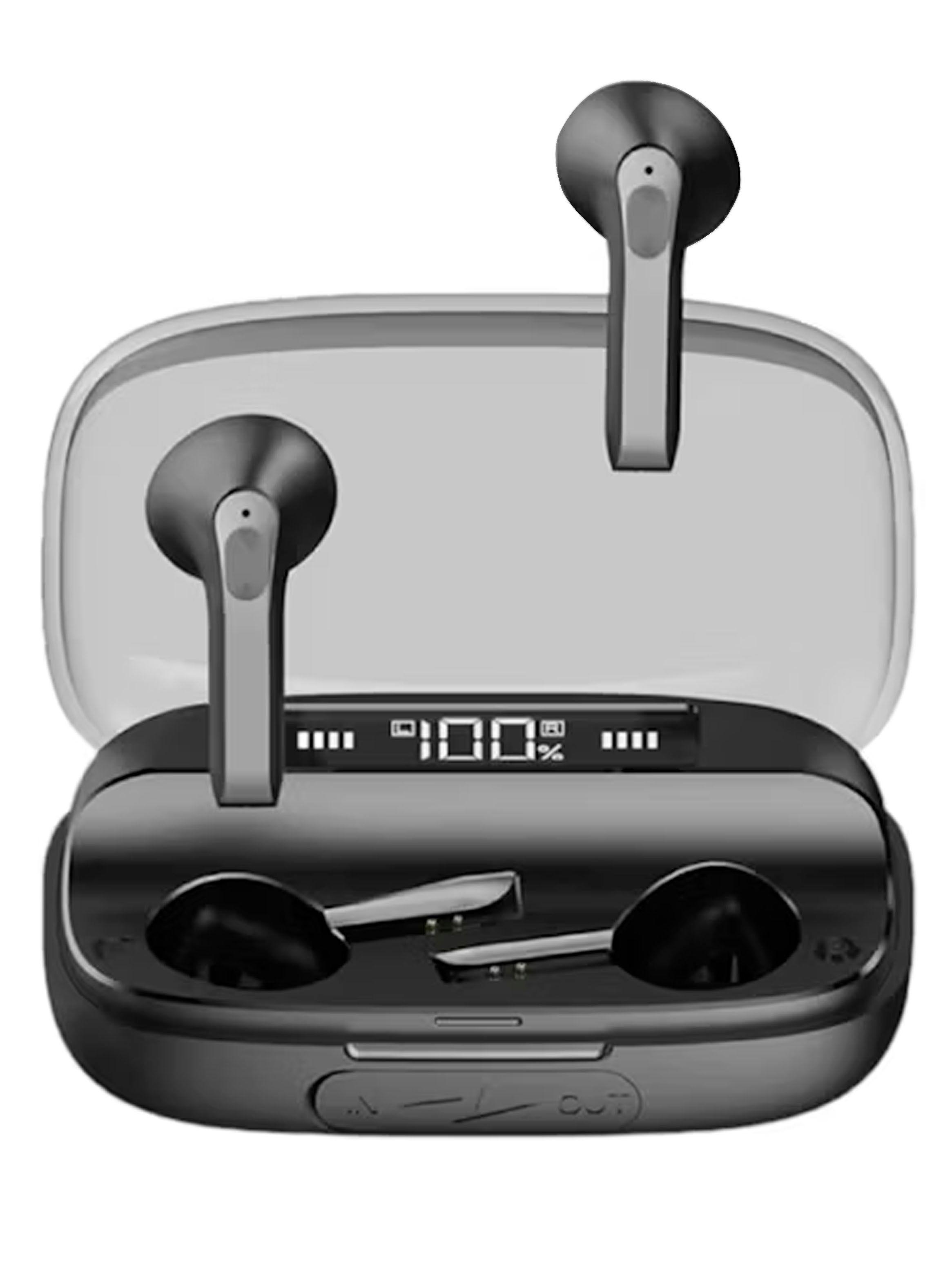Audífonos In Ear Bluetooth Lenovo Estuche Digital QT81 Negro-2