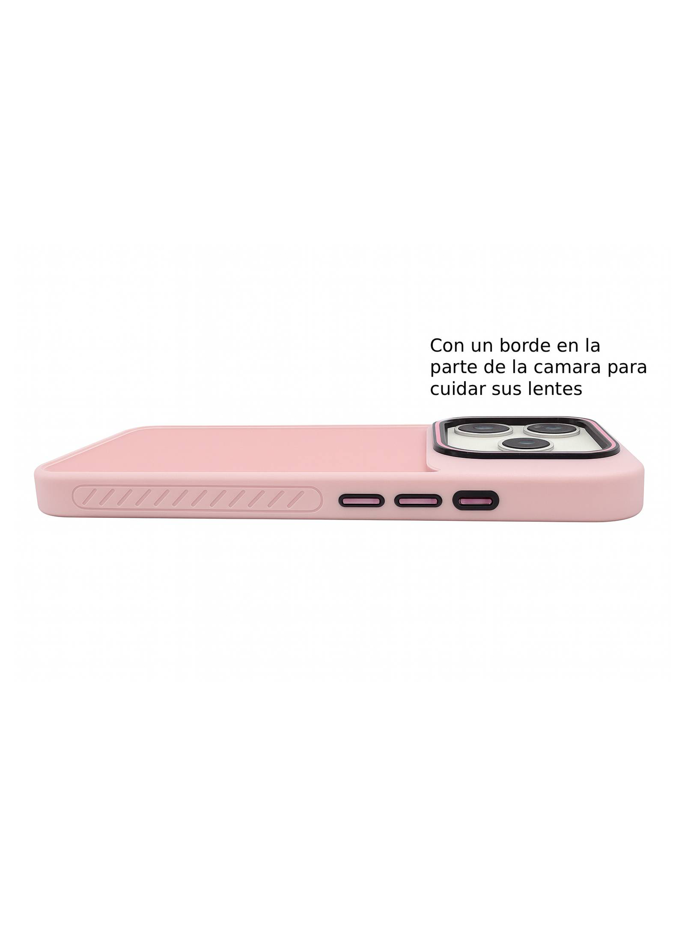 Carcasa Antigolpes Matte Borde Color Para iPhone 17 Pro Max-2