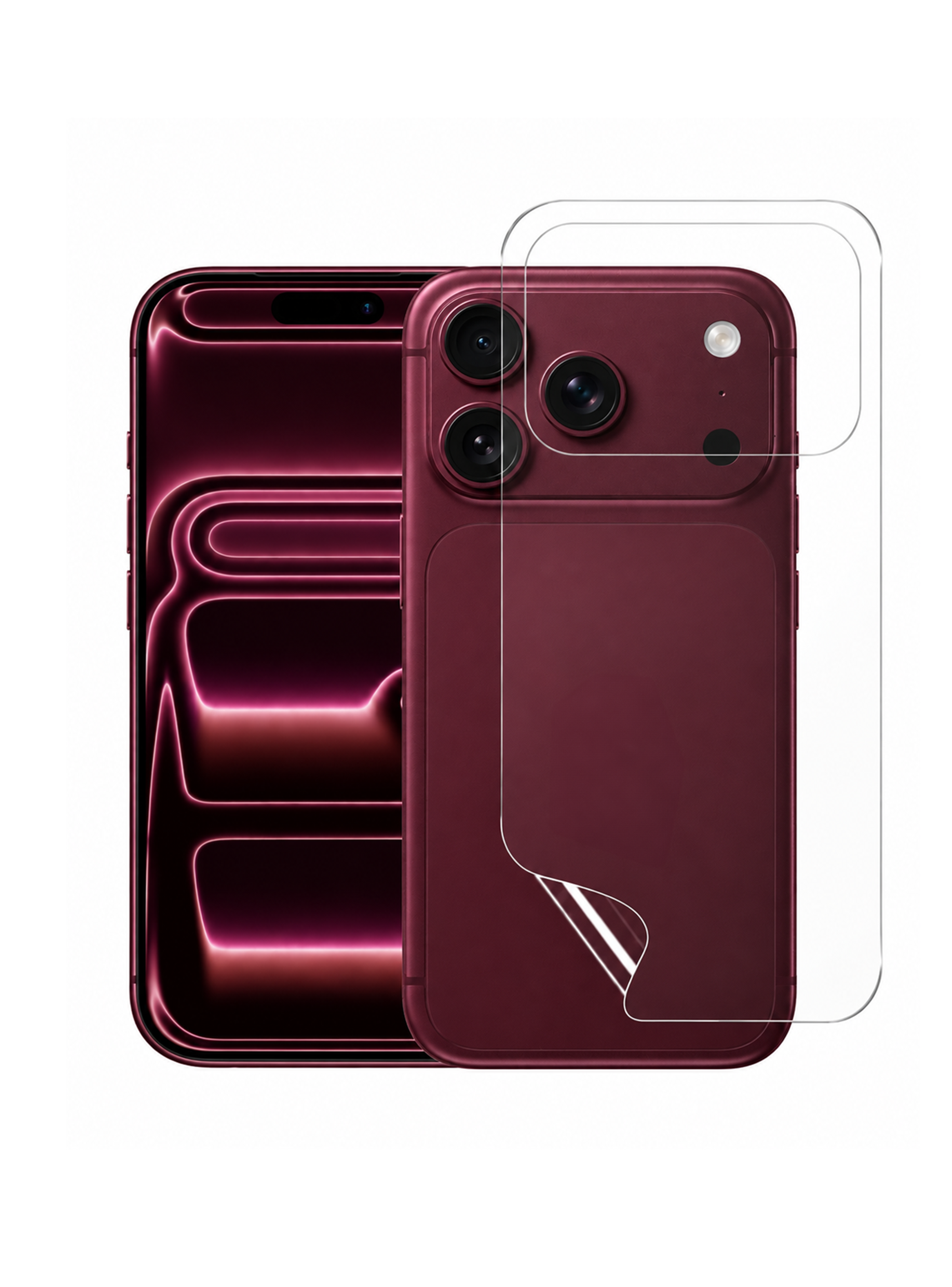 Mica Hidrogel Matte Trasera Compatible Con iPhone 18 Pro Max-0