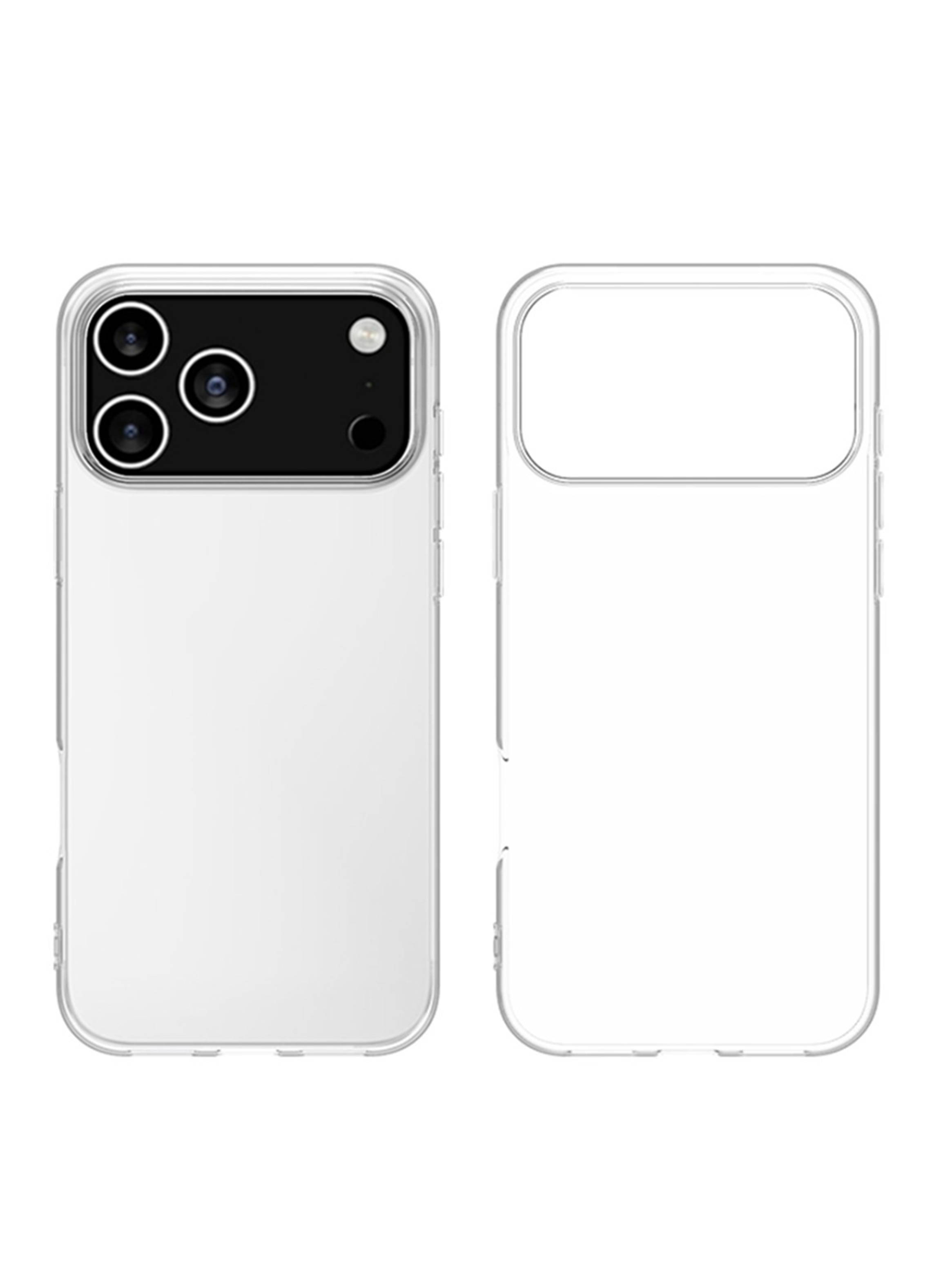 Carcasa Anti golpes Transparente Para iPhone 17 Pro-2