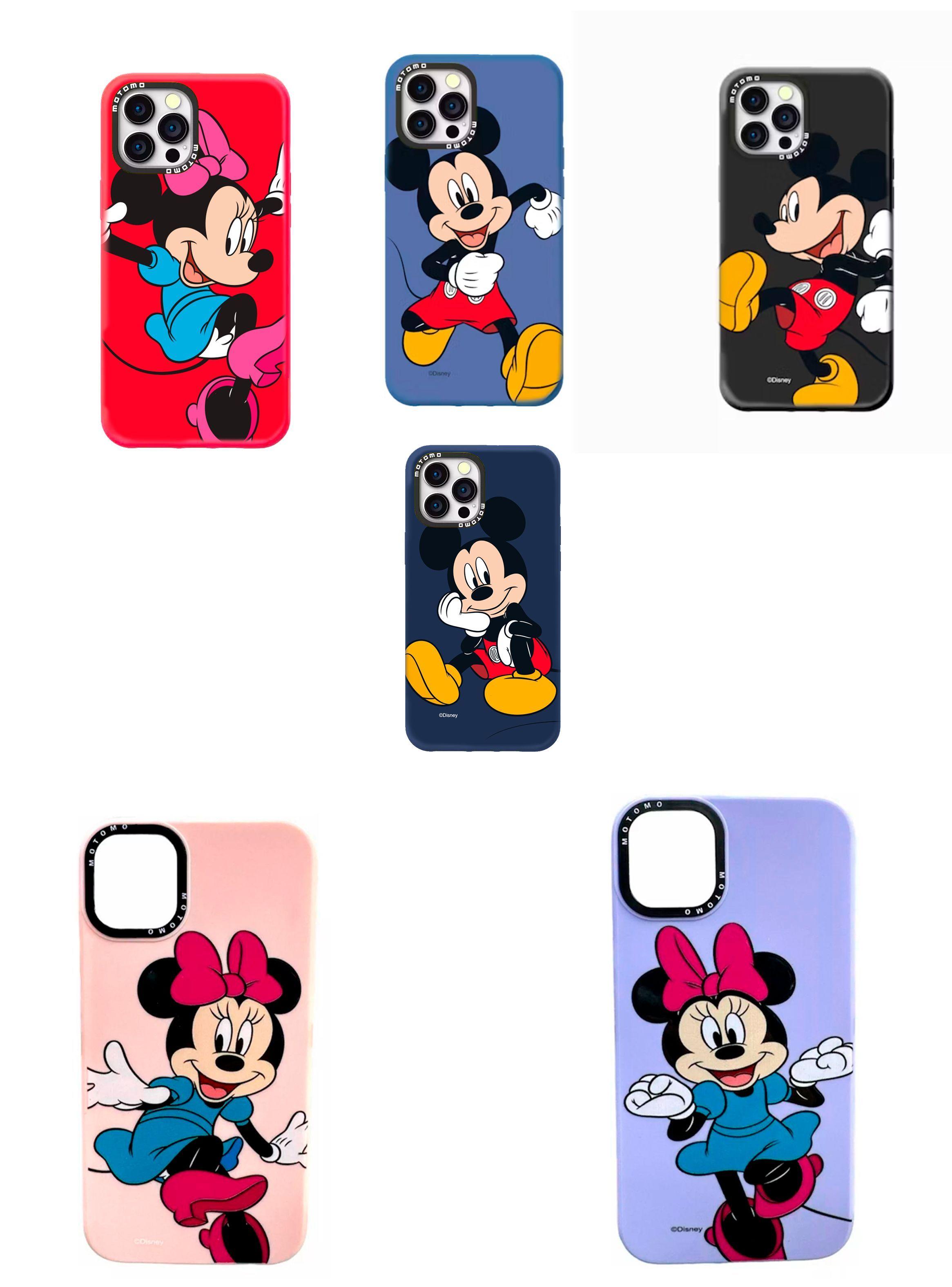 Carcasa Para iPhone 13 Disney Minnie Rojo Go-1