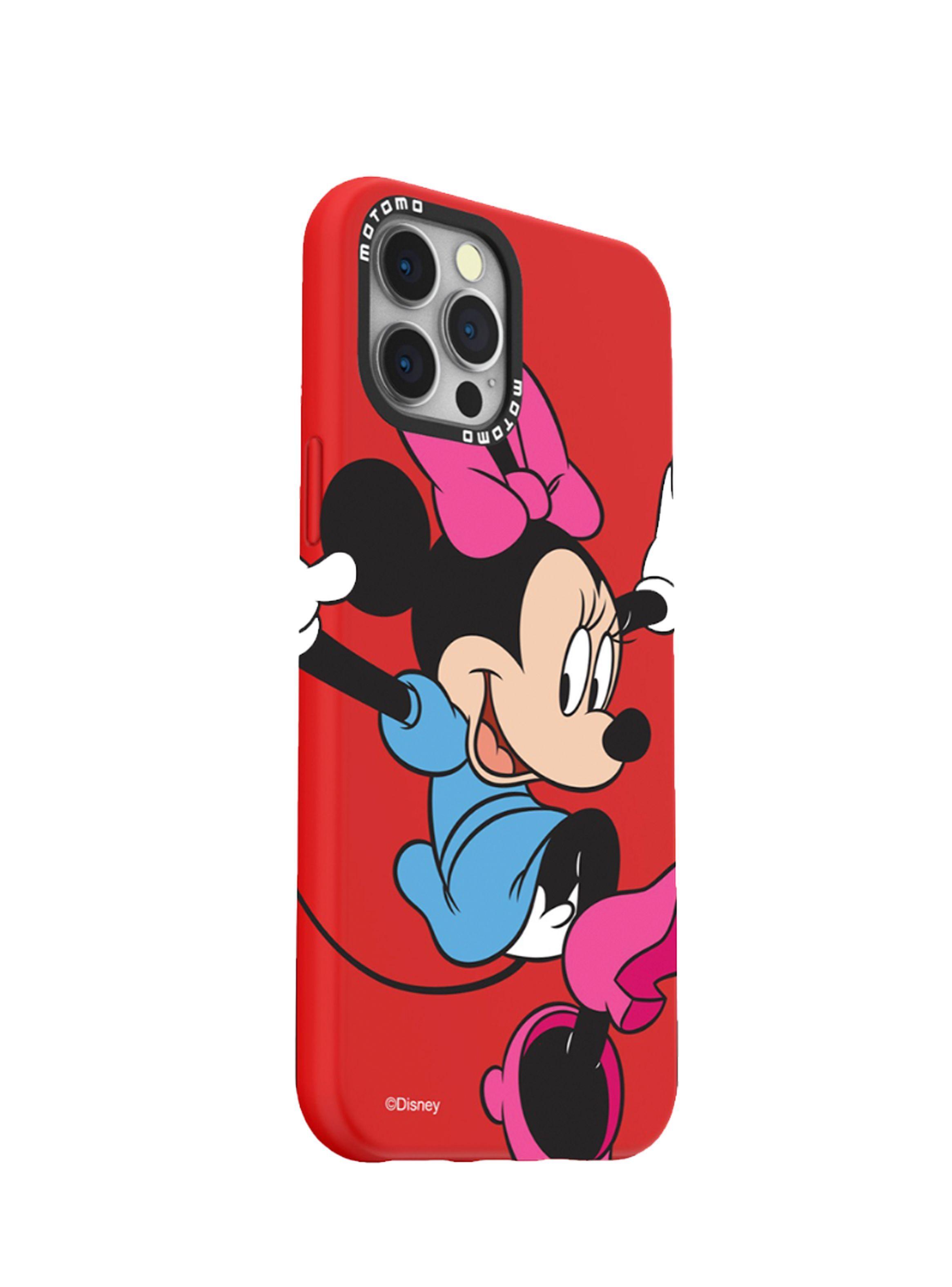 Carcasa Para iPhone 13 Disney Minnie Rojo Go-2