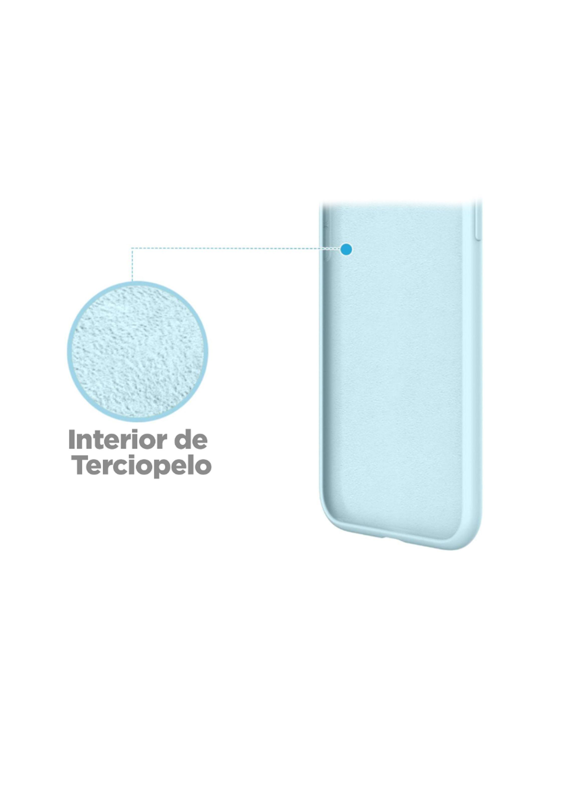 Carcasa Para Vivo Y27 5G Goma Azul Gris-3