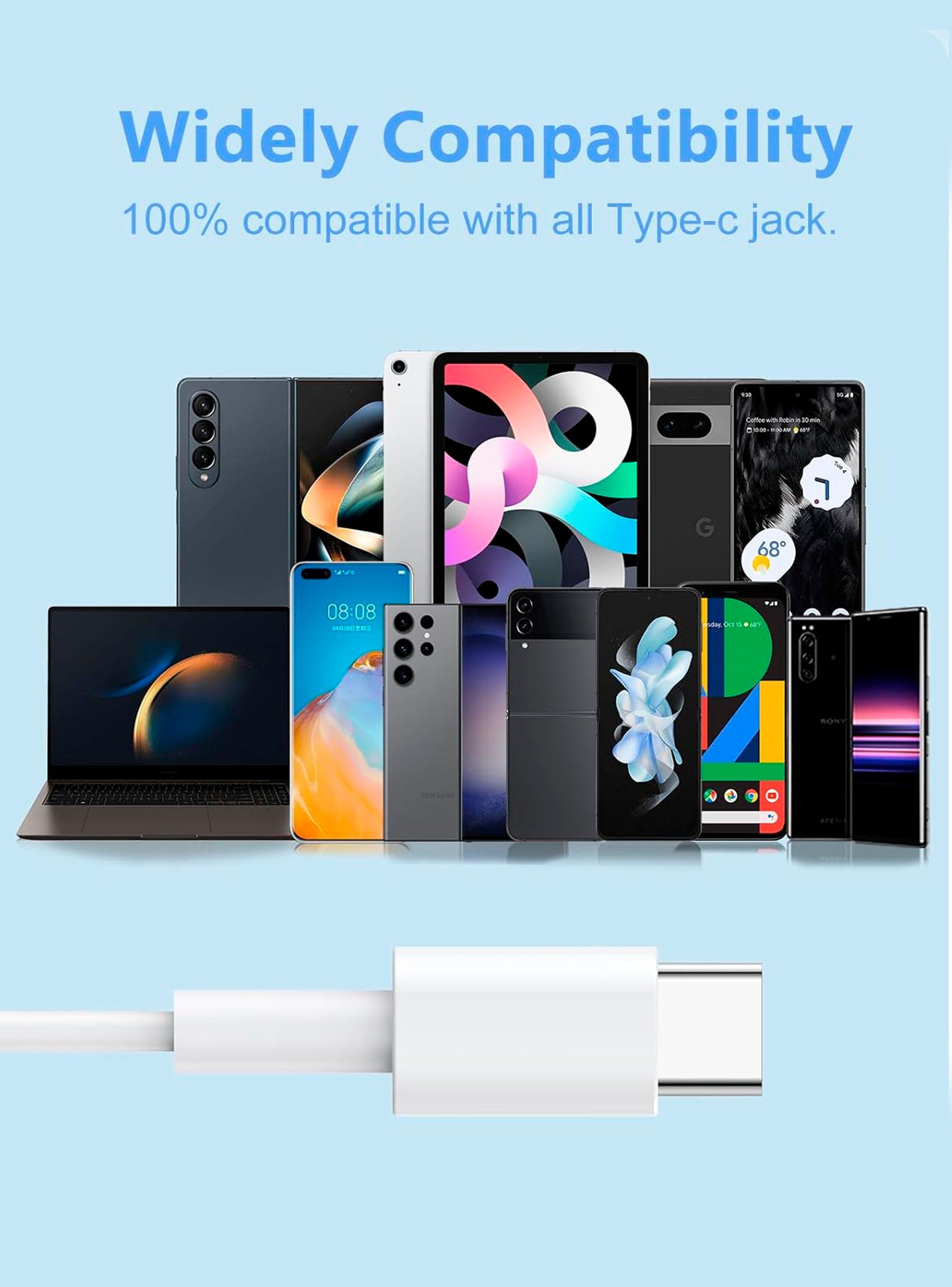 Audifonos USB C Manos Libres Control De Volumen Blanco-3