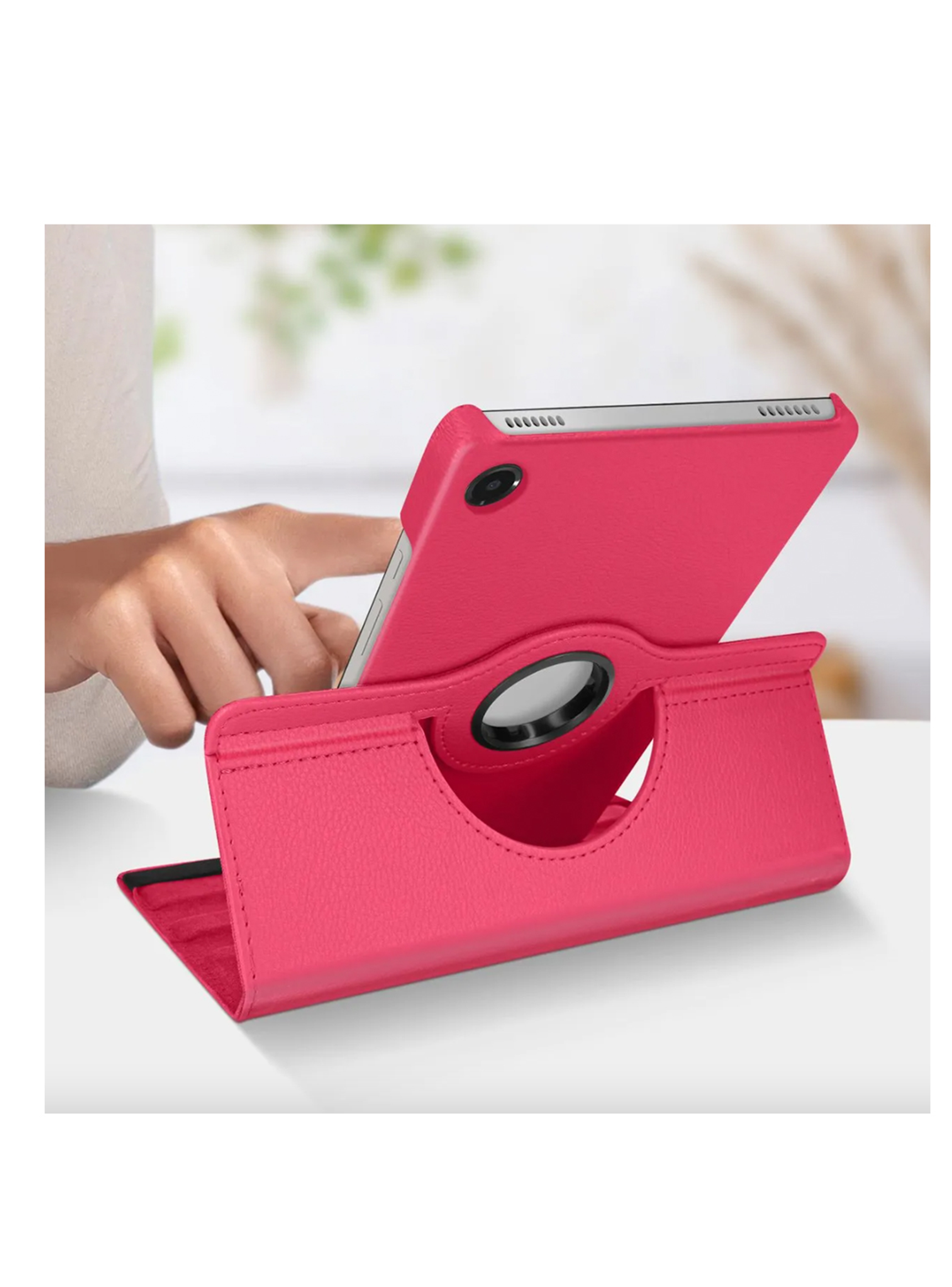 Funda Giratoria 360 Para Tab Samsung A11 Plus Colores-2
