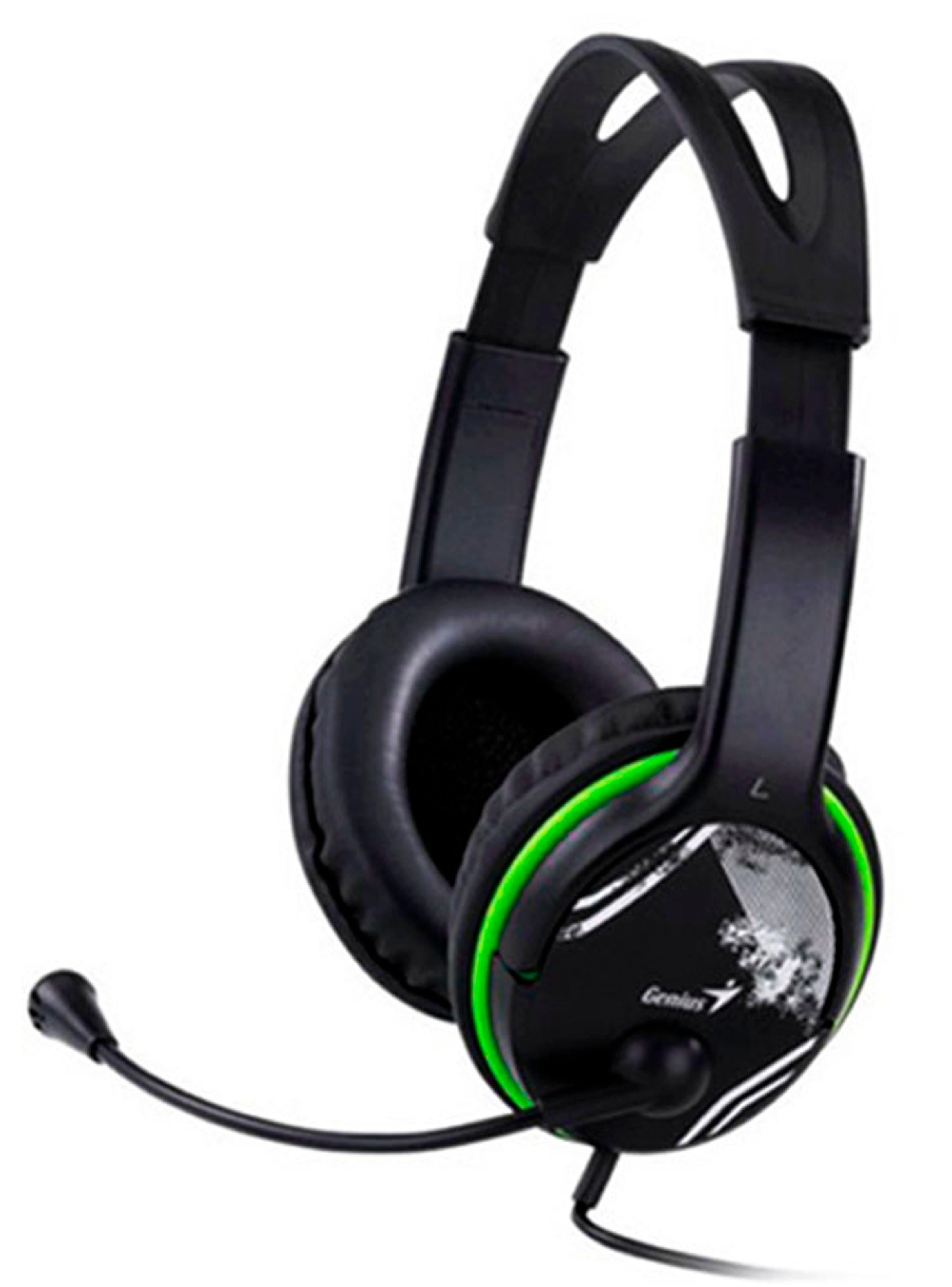 Audifono Con Microfono Cable Conexión Auxiliar Genius HS-400-2