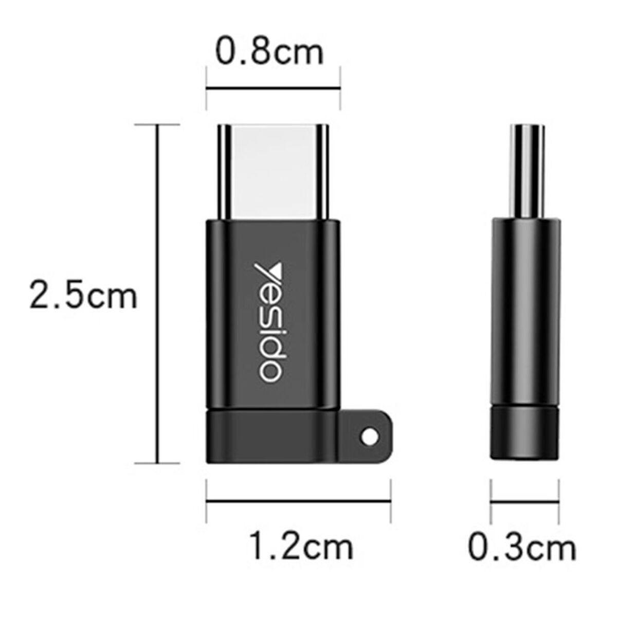 Adaptador OTG Micro-USB Compatible USB C-2