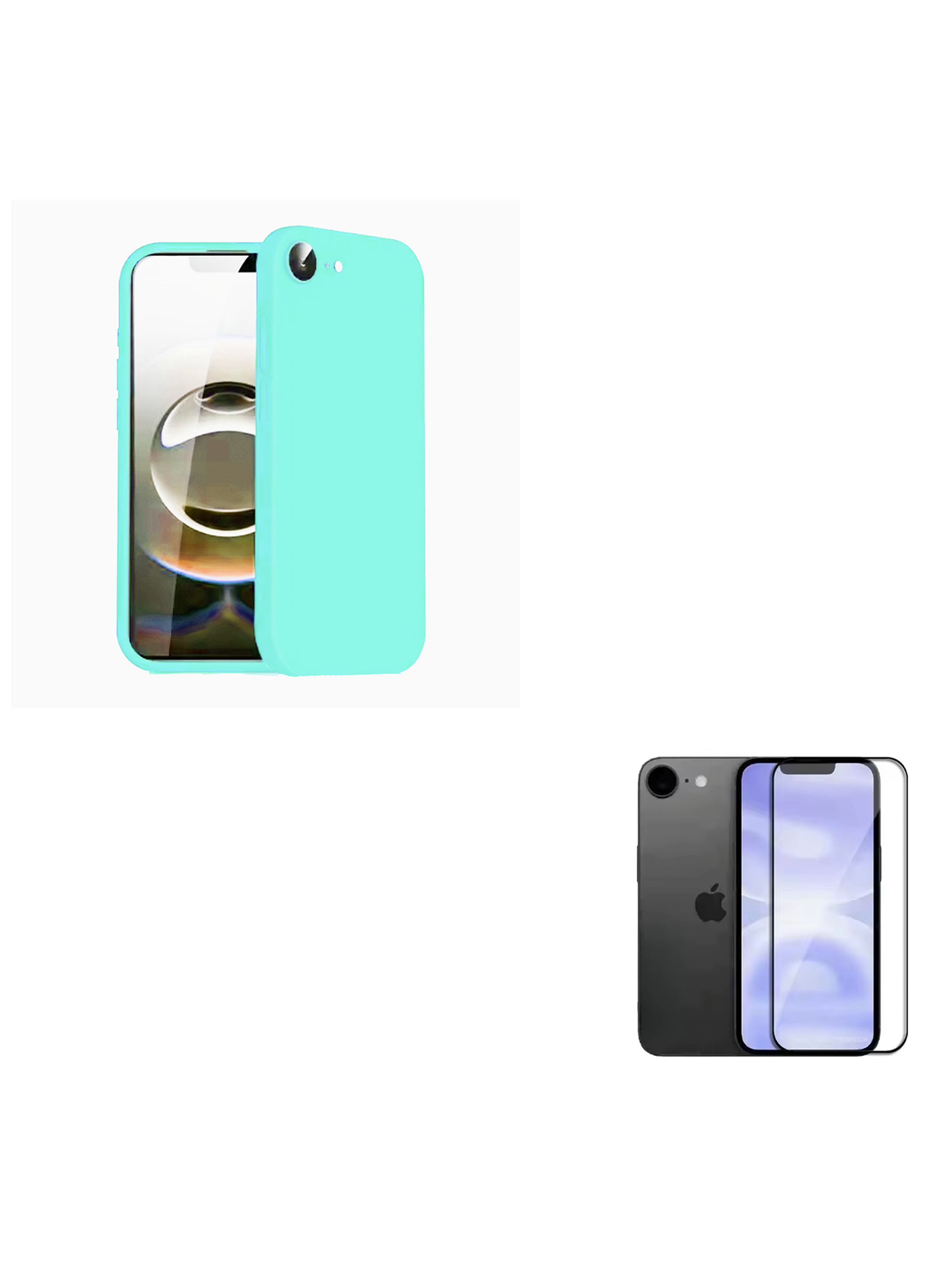Carcasa Lamina de Vidrio Para iPhone 17e Colores-0