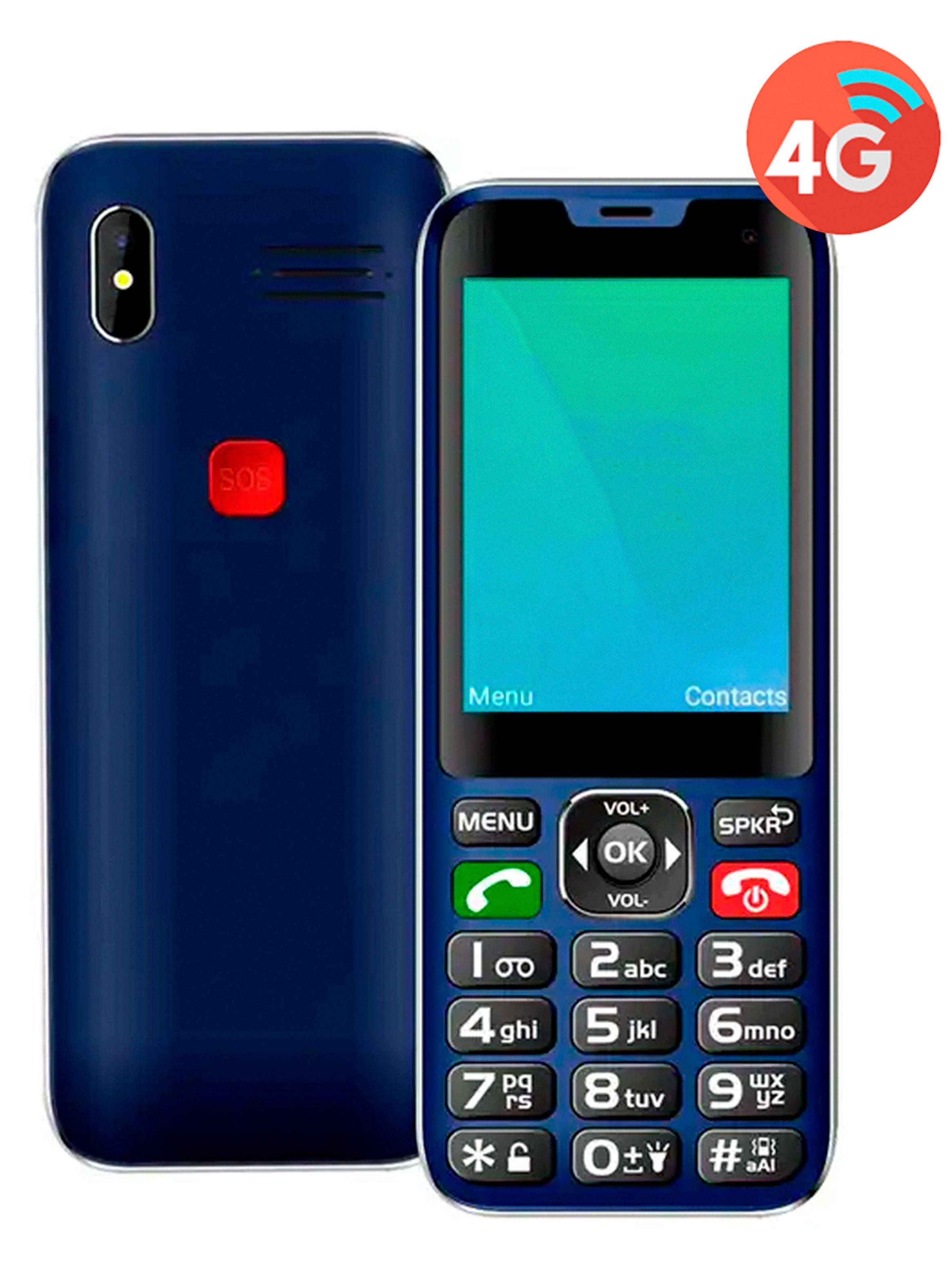 Telefono Celular Adulto Mayor 4G 2.8" Color Tecnolab Azul-1
