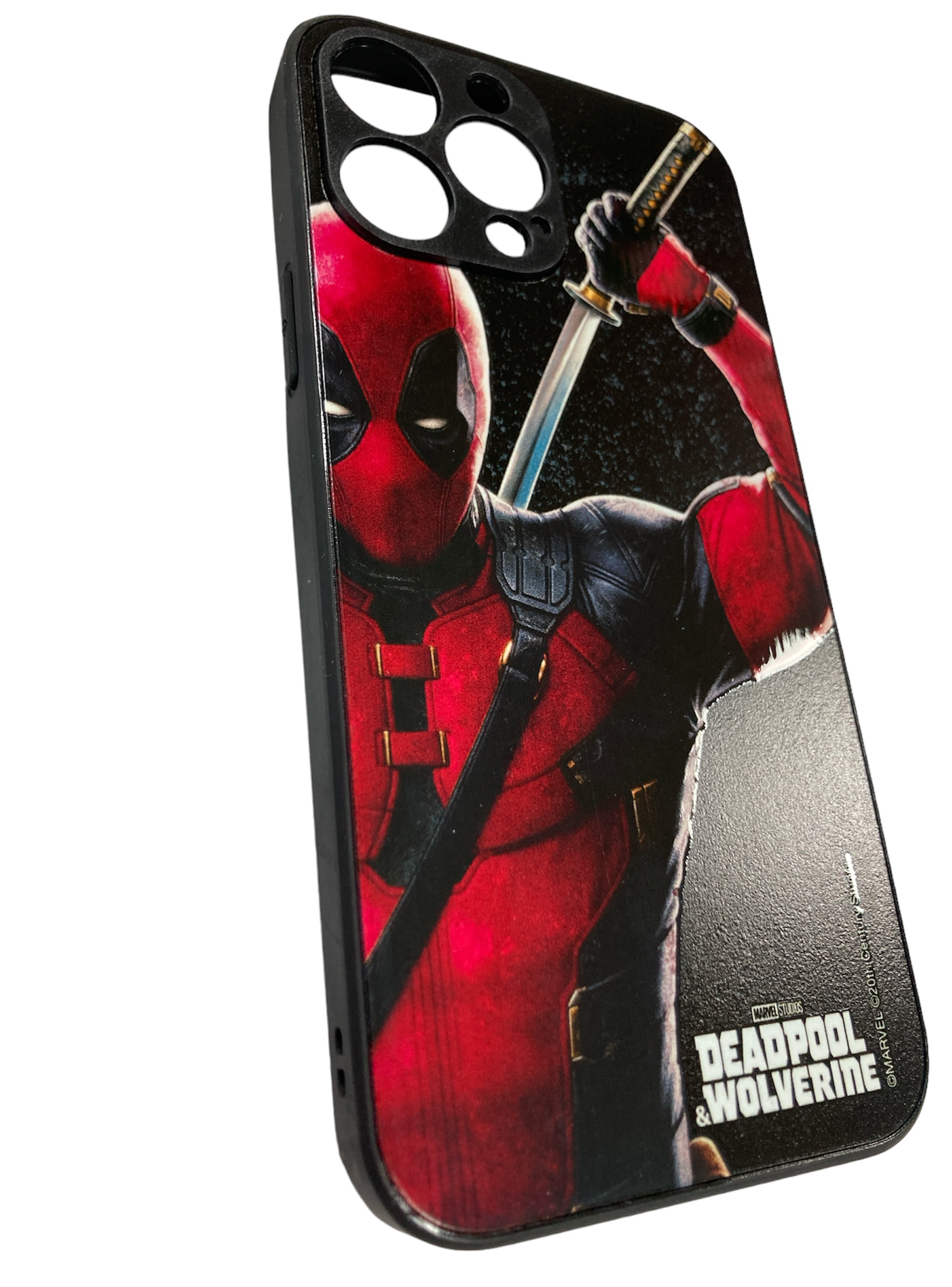 Carcasa Para iPhone 14 Pro Max Marvel Deadpool y Wolverine-1
