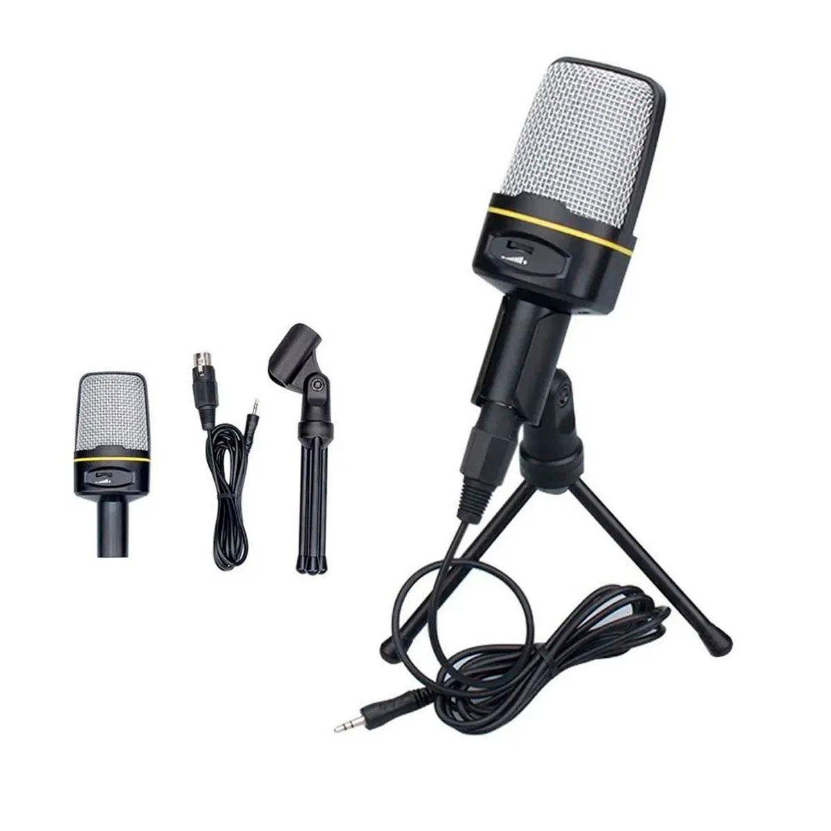 Micrófono Condensador Philco Gamer Streamer Tripode GM100-2