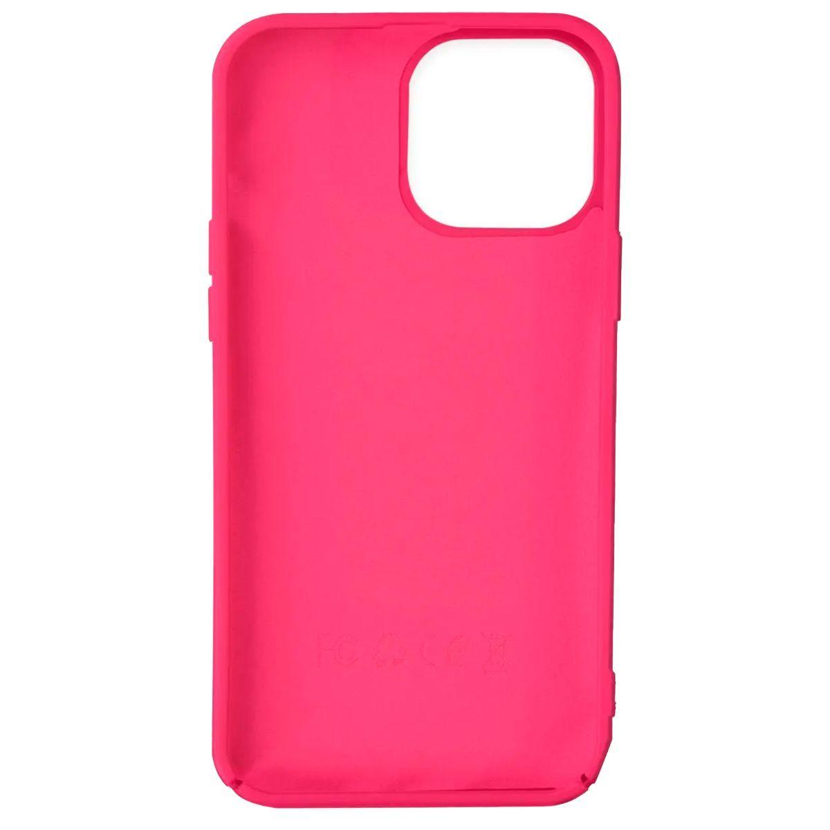 Carcasa Para iPhone 15 Pro Max Goma Fucsia-3