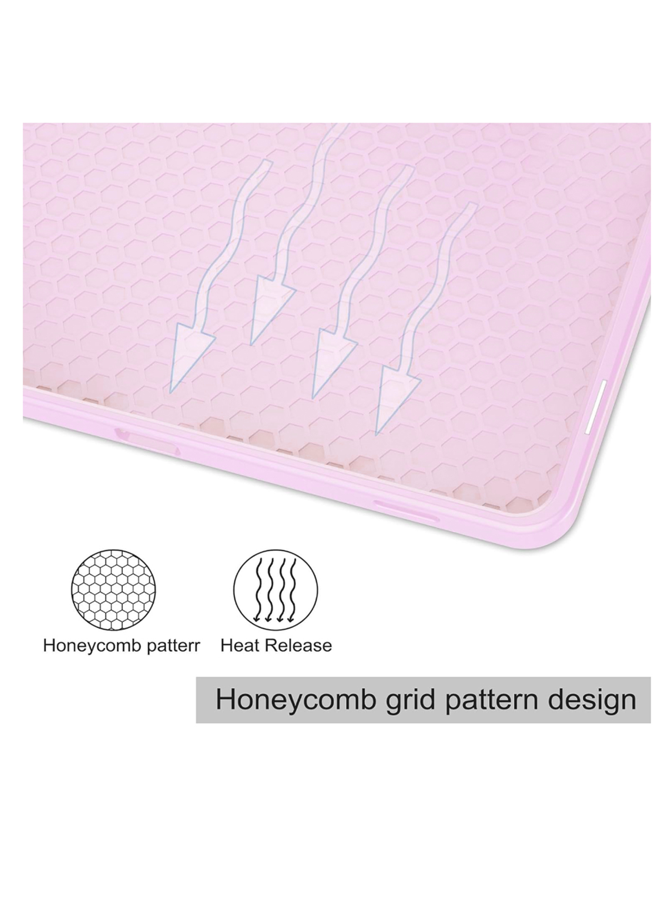 Funda Smart Cover Para Tablet Samsung A9 Rosado-2