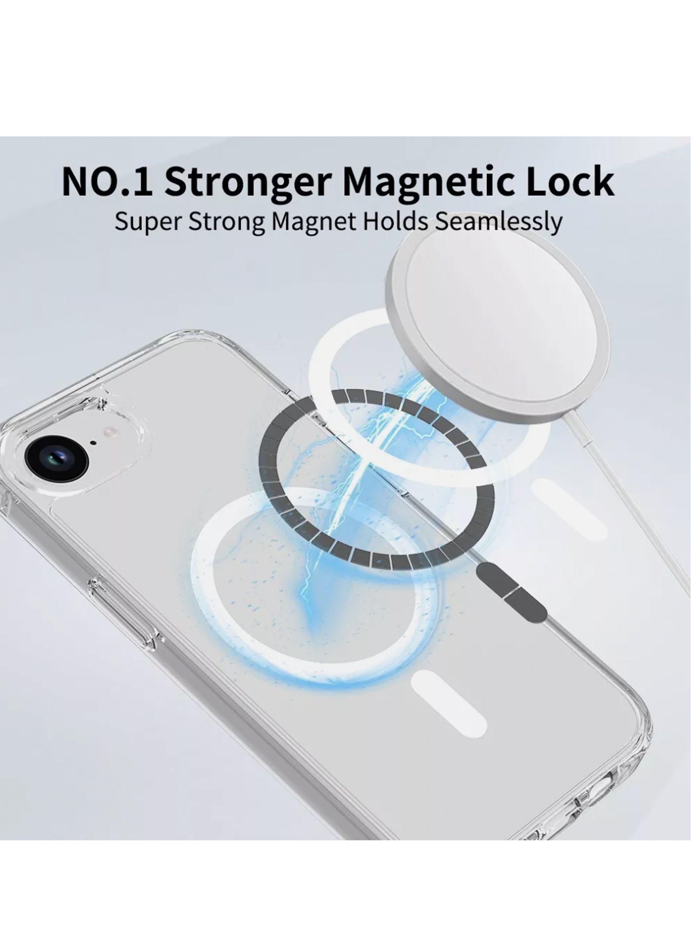 Carcasa Transparente Para iPhone 16e Compatible Con Magsafe-3