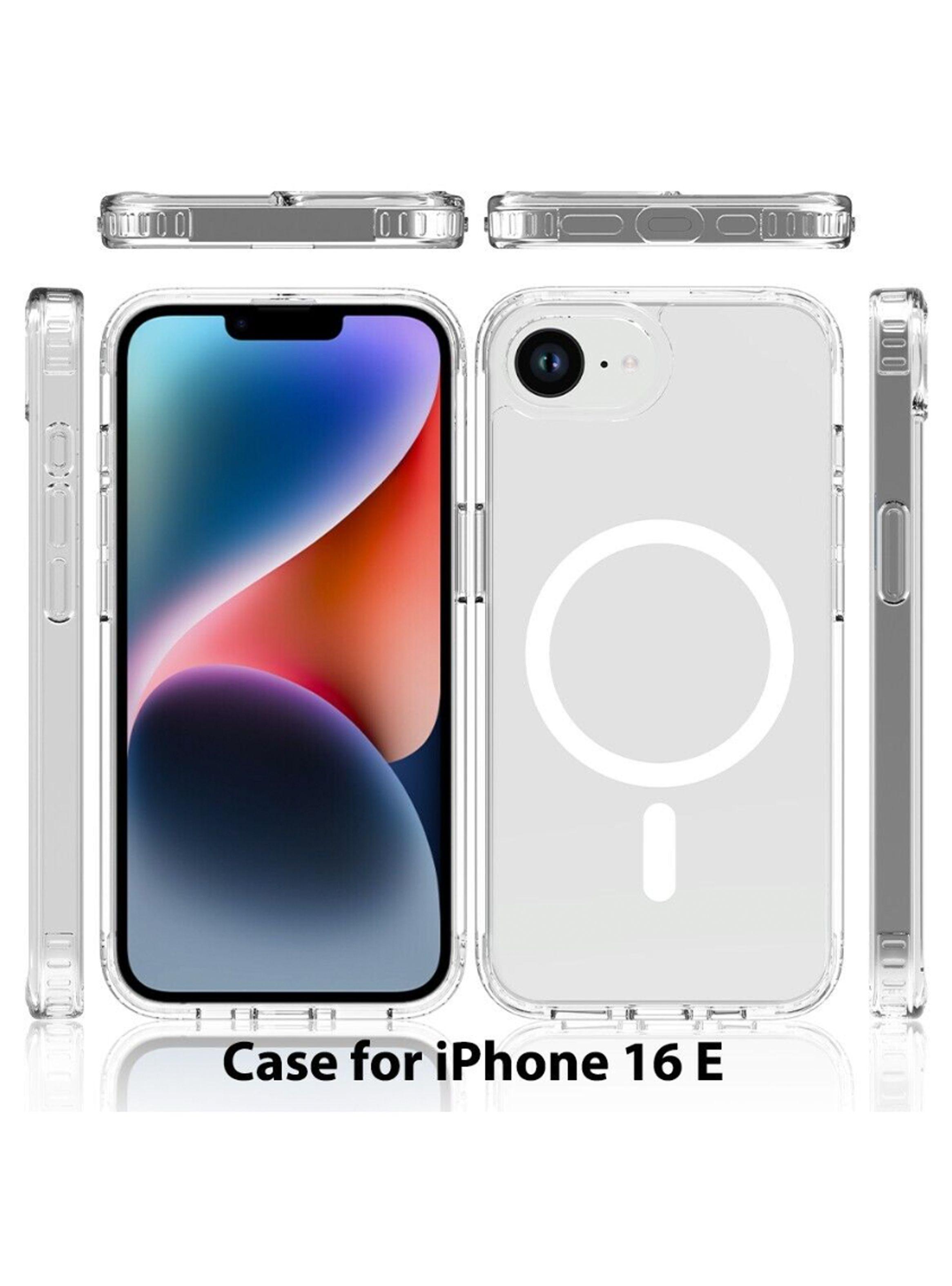 Carcasa Transparente Para iPhone 16e Compatible Con Magsafe-4