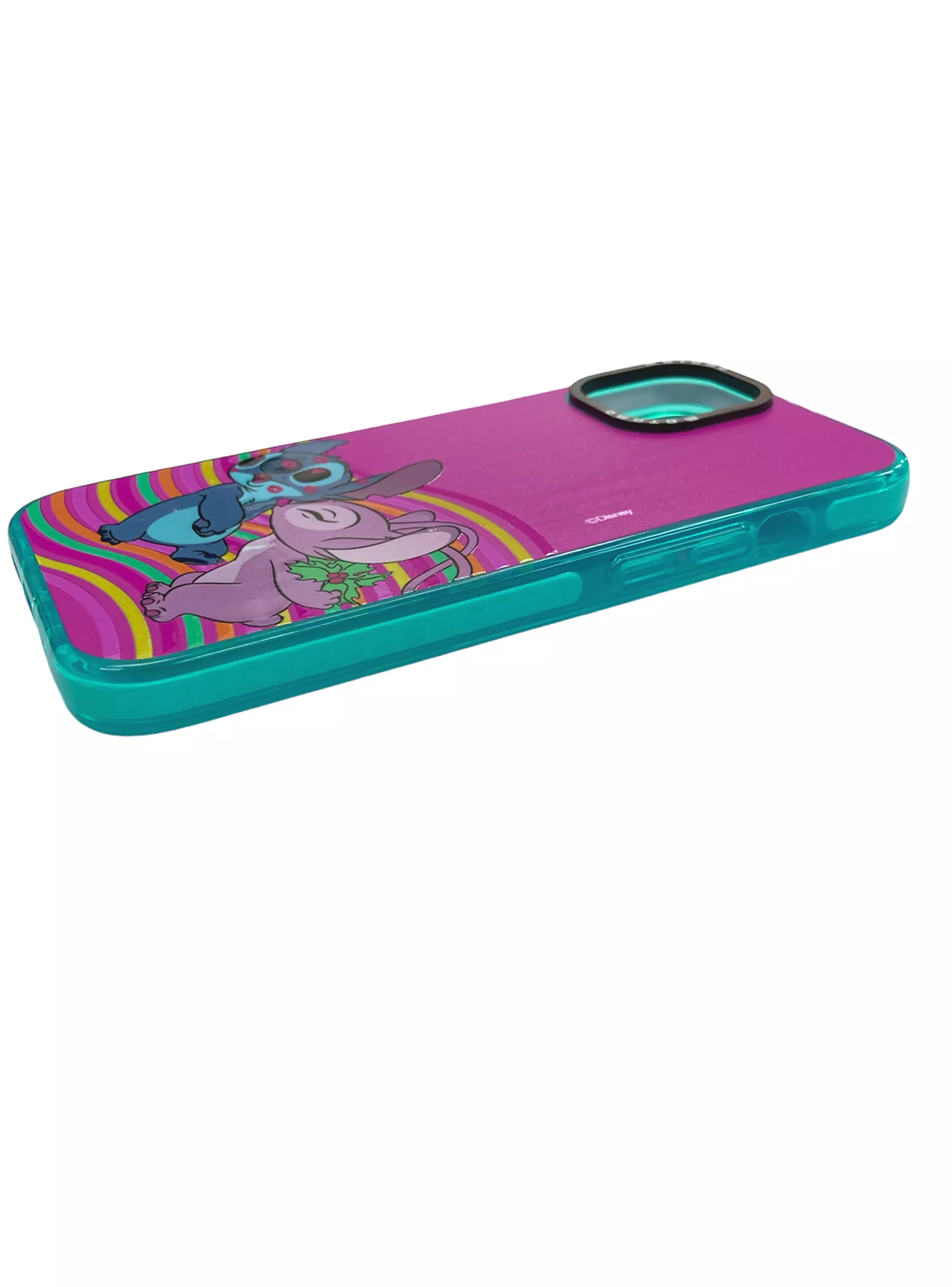 Carcasa Para iPhone 14 Pro Max Lilo y Stich/Angel Colores-2