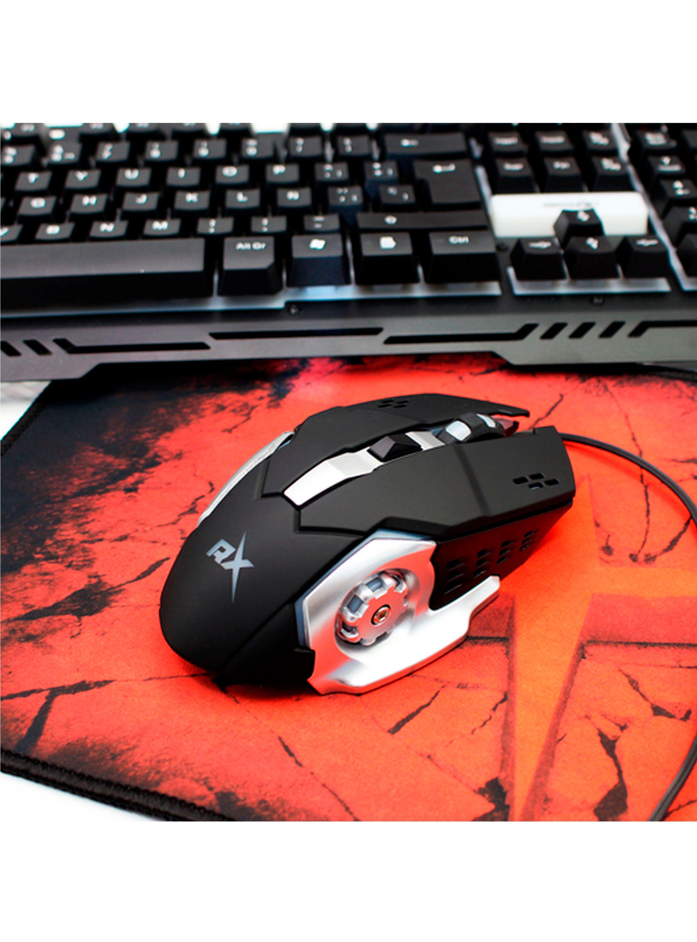 Pack Gamer Teclado + Mouse + Mouse Pad + Audifonos Gamer-2