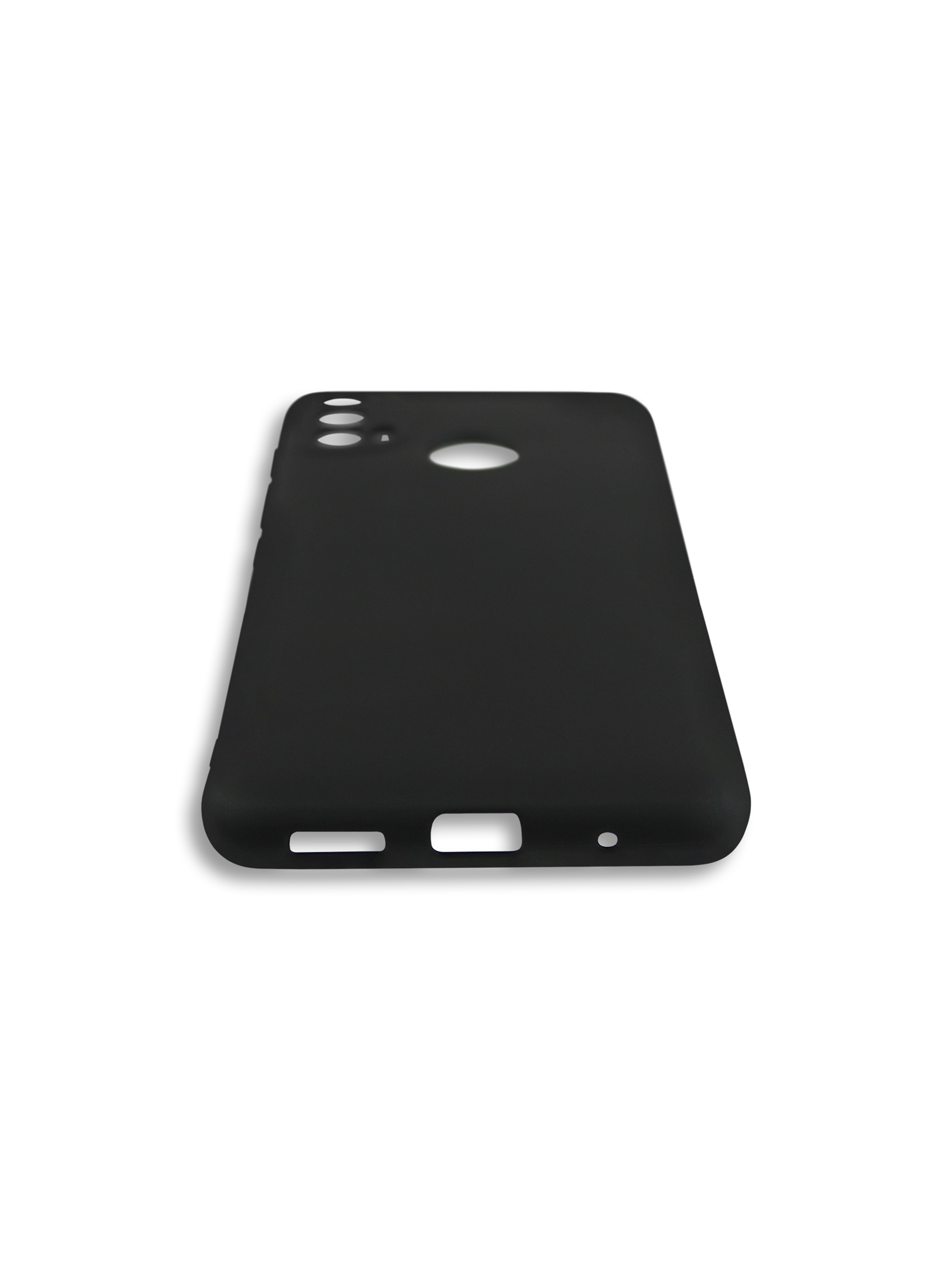 Carcasa Para Motorola E30 / E40 Goma Negro-2