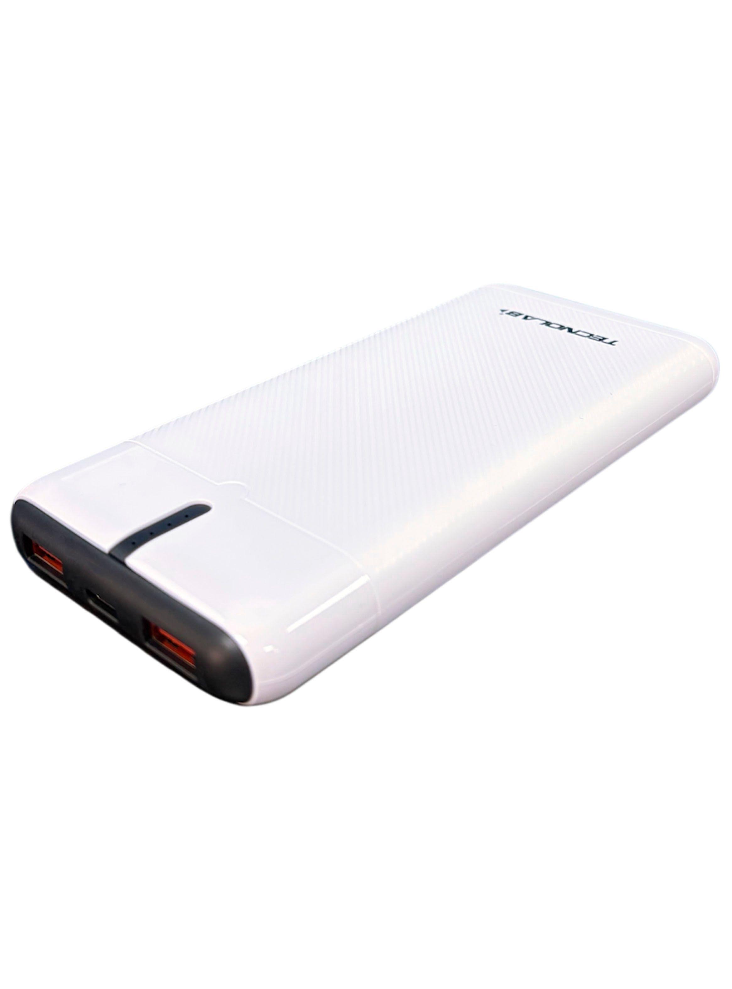 Bateria Externa PowerBank Carga Rapida 10000mah TL665 Blanco-2