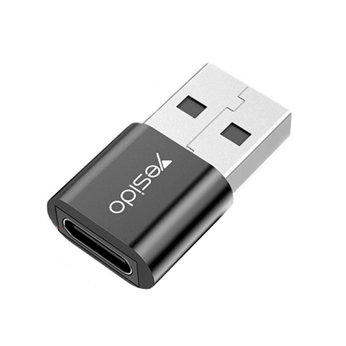 Adaptador OTG Yesido GS09 Tipo C A USB Super Fast Charging-0