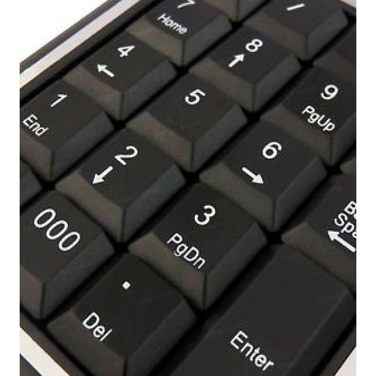 Teclado Numerico Con Cable USB Retractil Dblue DBK9A Negro-1