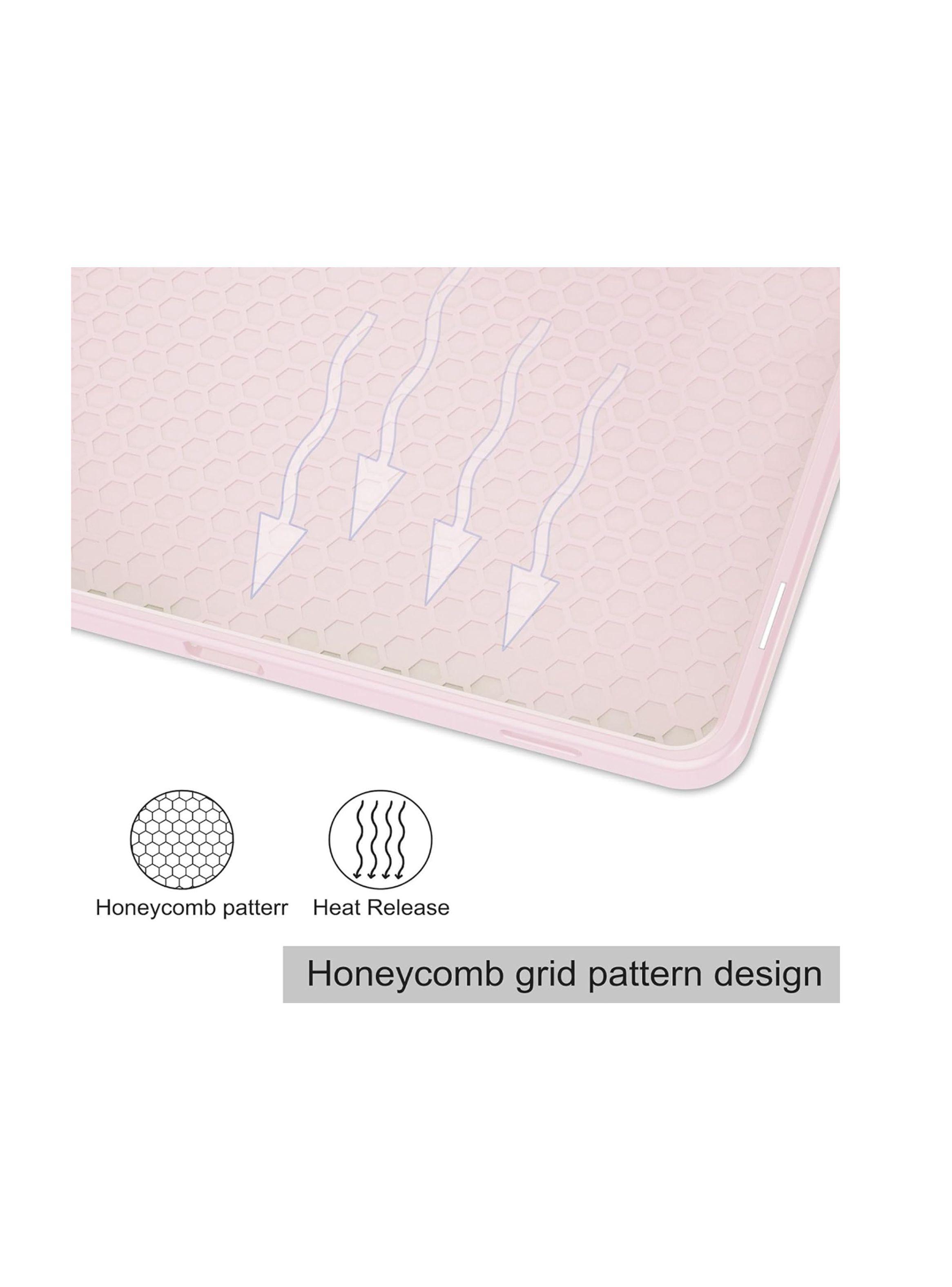 Funda Para iPad 10.2 7a 8a 9n Generación Con Ranura Rosado-3