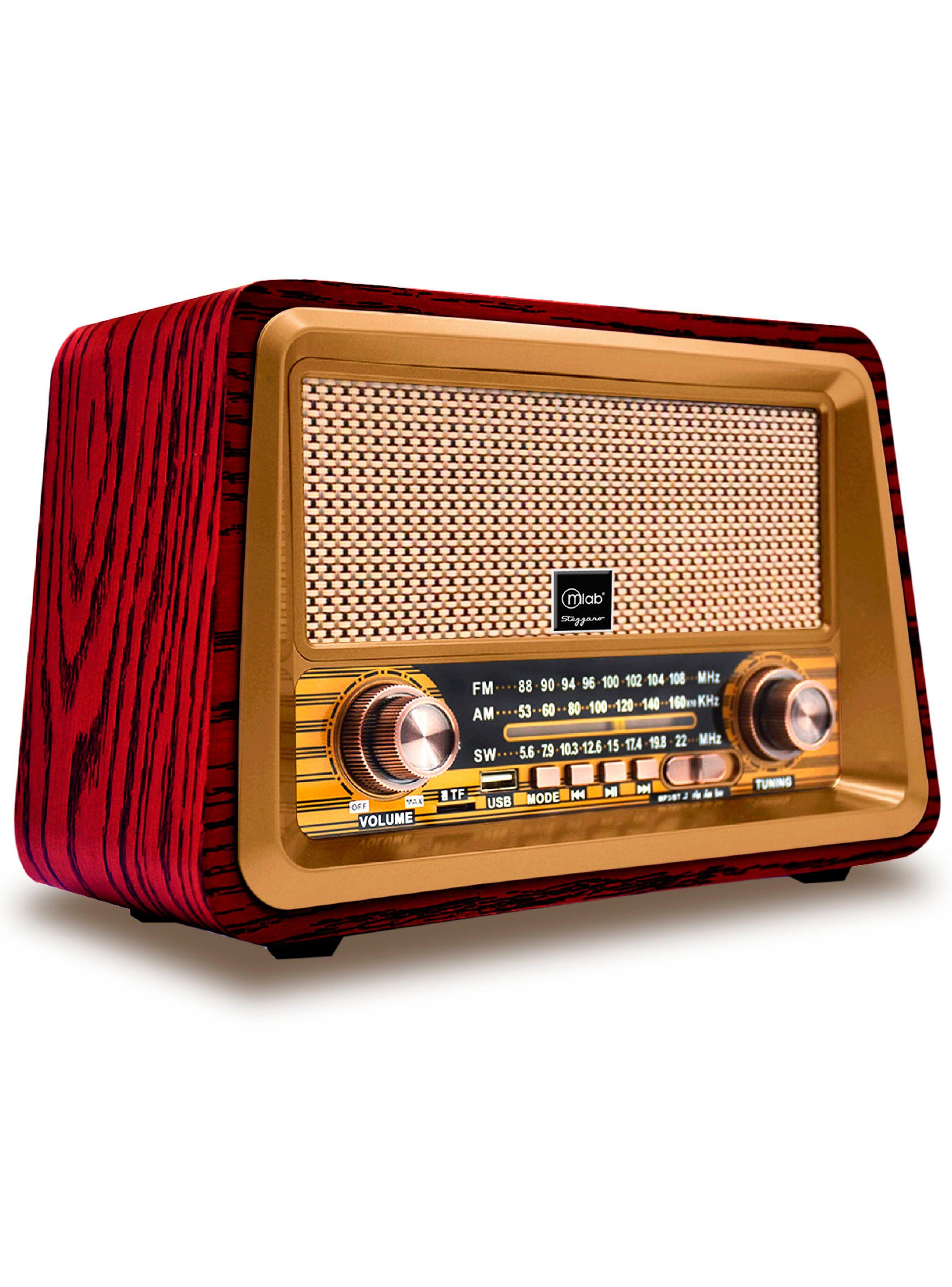 Radio Portatil Recargable FM Bluetooth USB-Micro SD Stezzano-2